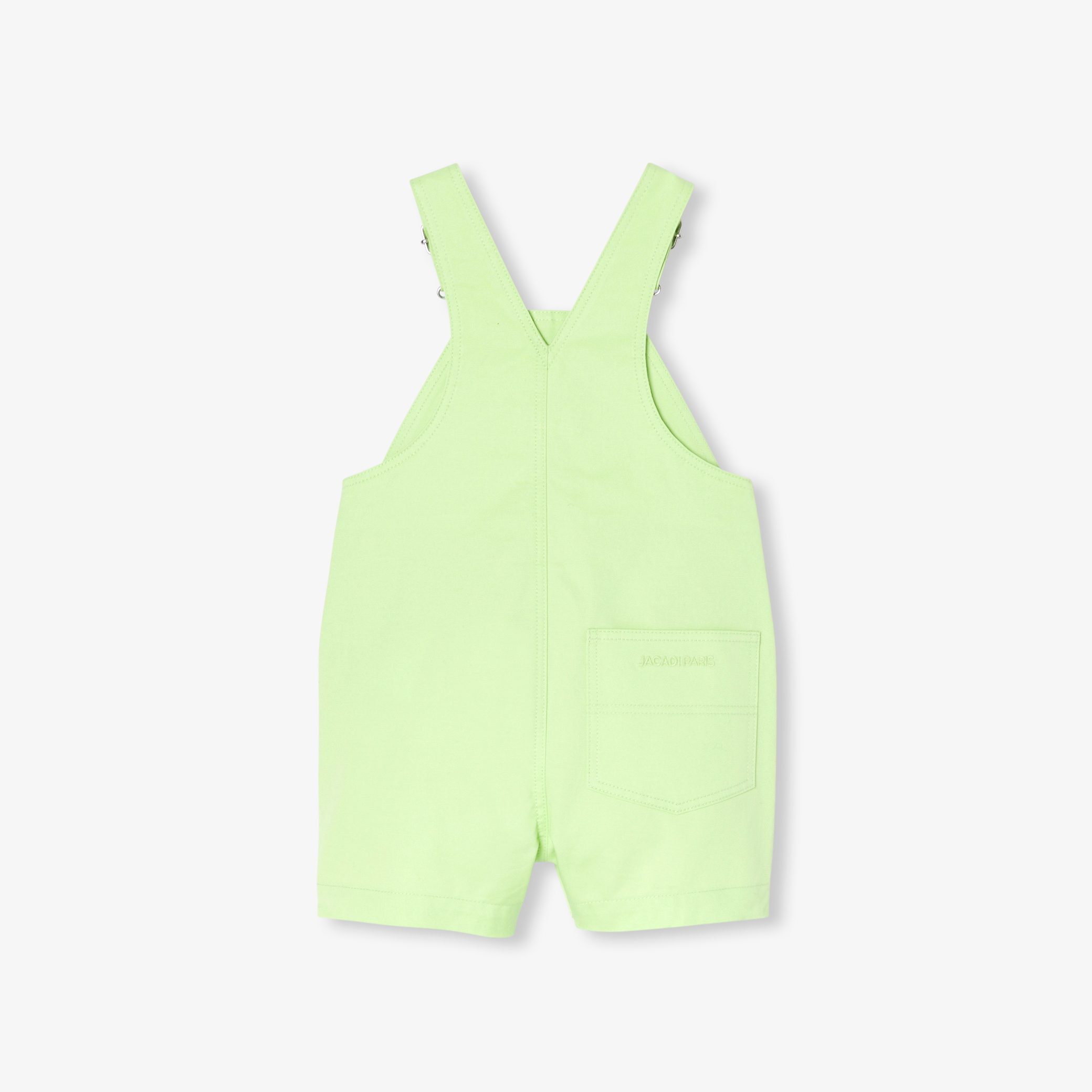 Baby boy short overalls in twill - Bourdon - Image 2