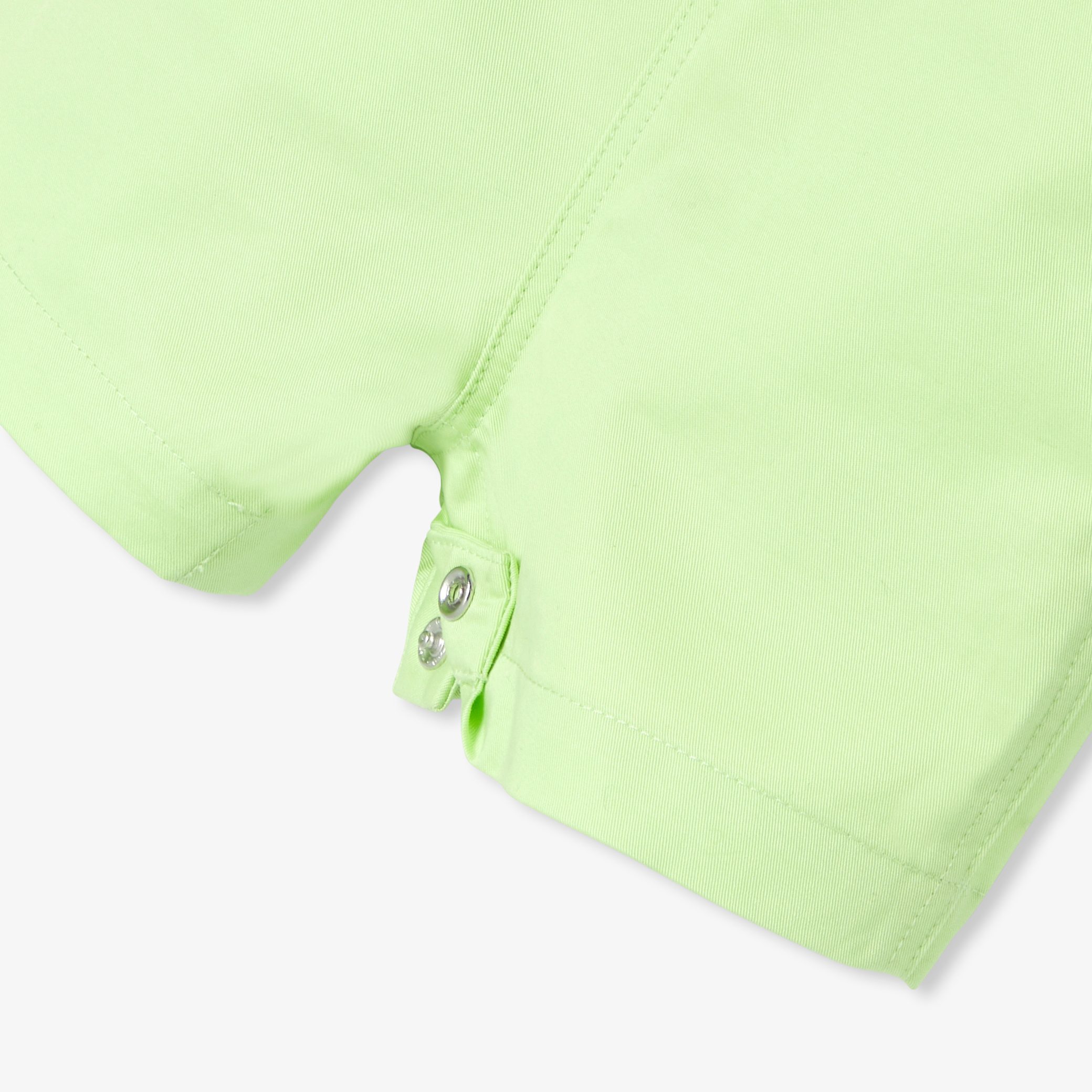 Baby boy short overalls in twill - Bourdon - Image 4