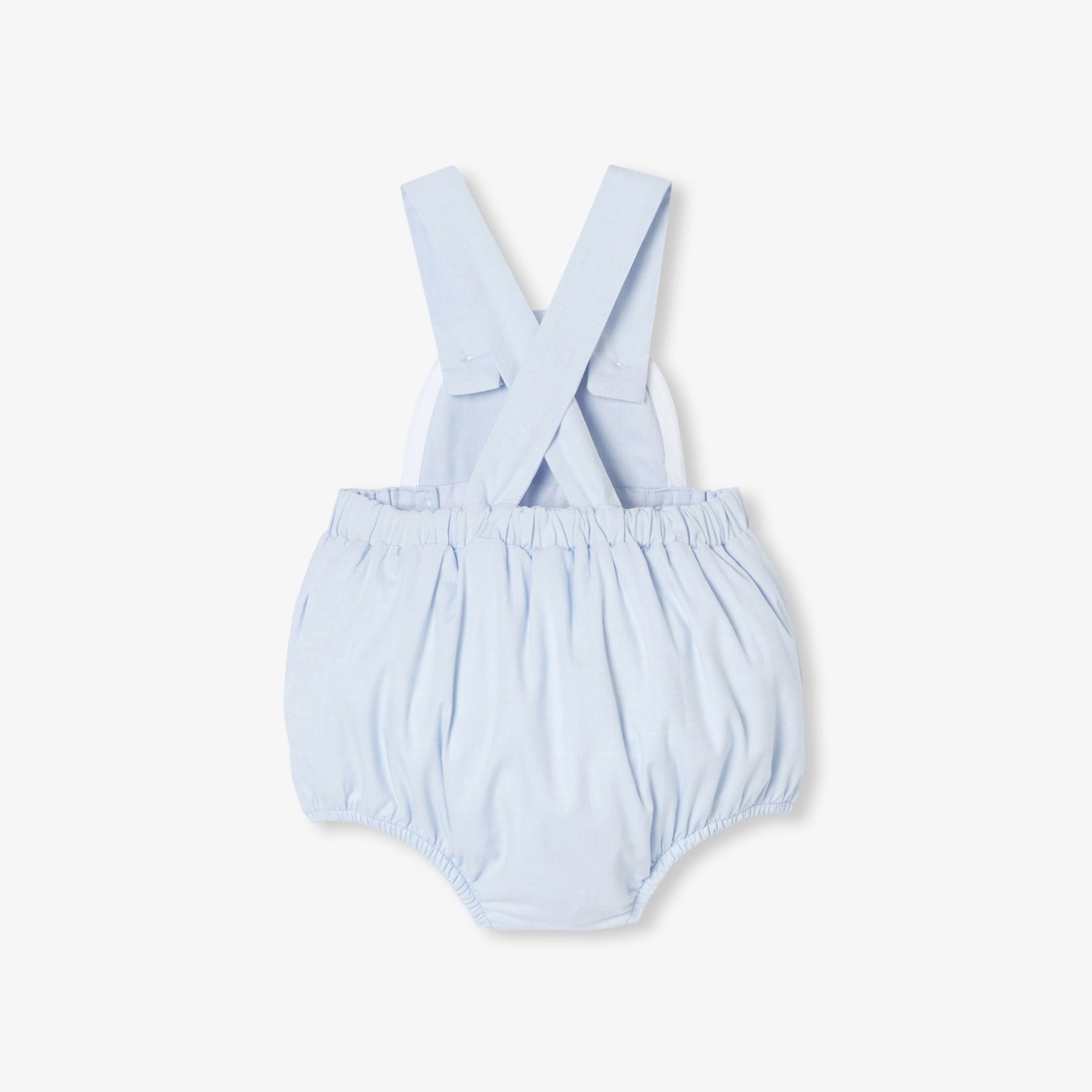 Baby romper in oxford - Alexandre - Image 2