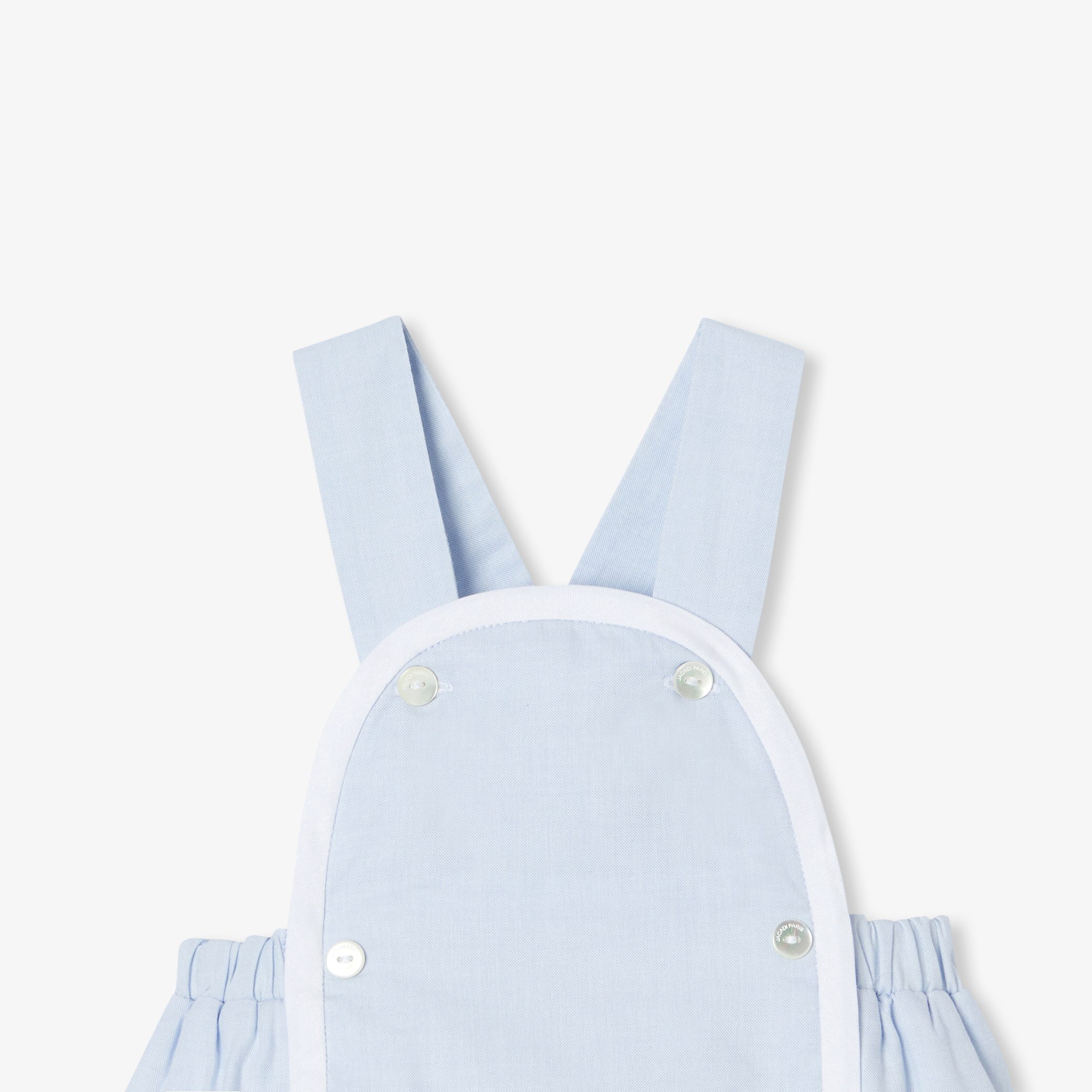 Baby romper in oxford - Alexandre - Image 3