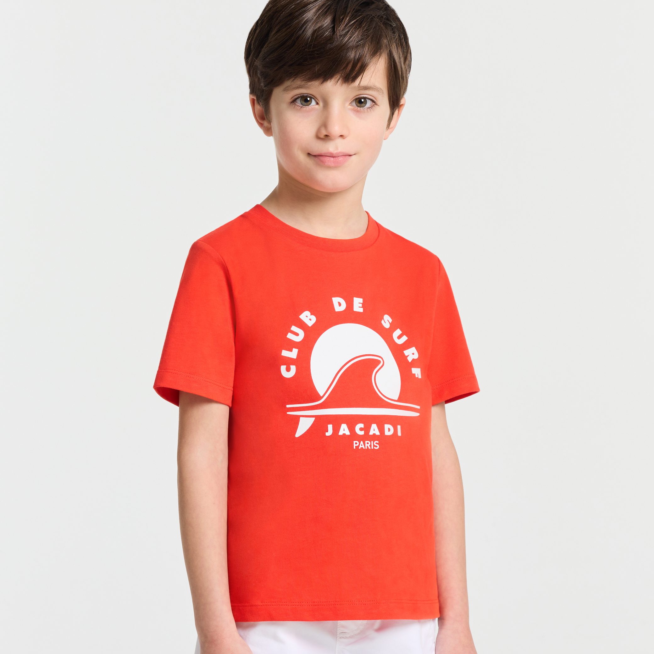 Boy jersey T-shirt - Citrine