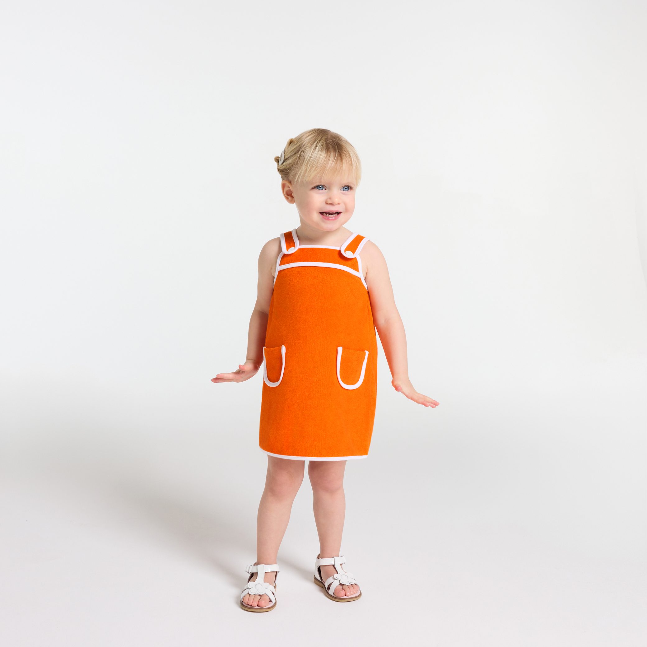 Baby girl French Terry dress - Perrine