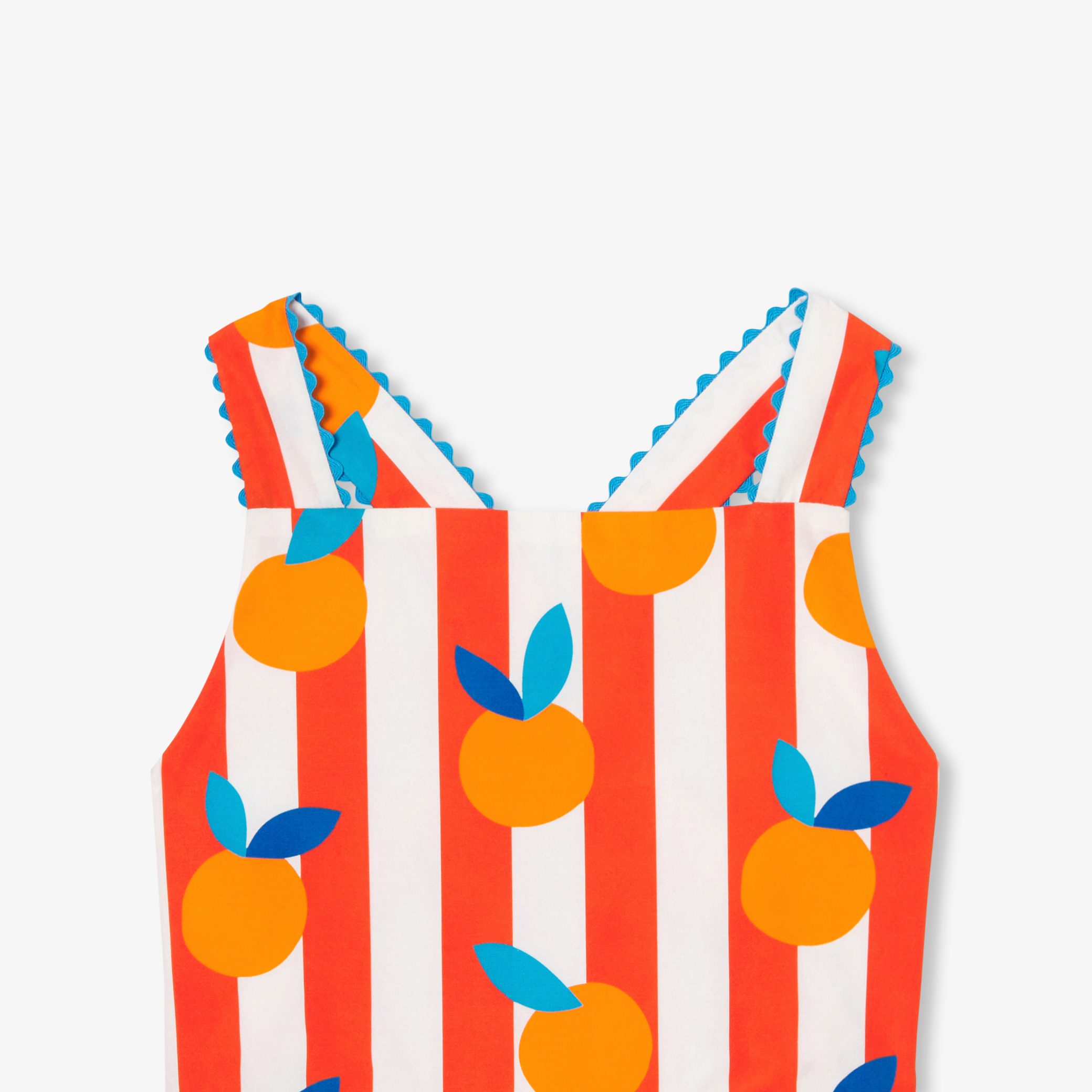 Girl cross-back dress - Patricia - Image 3