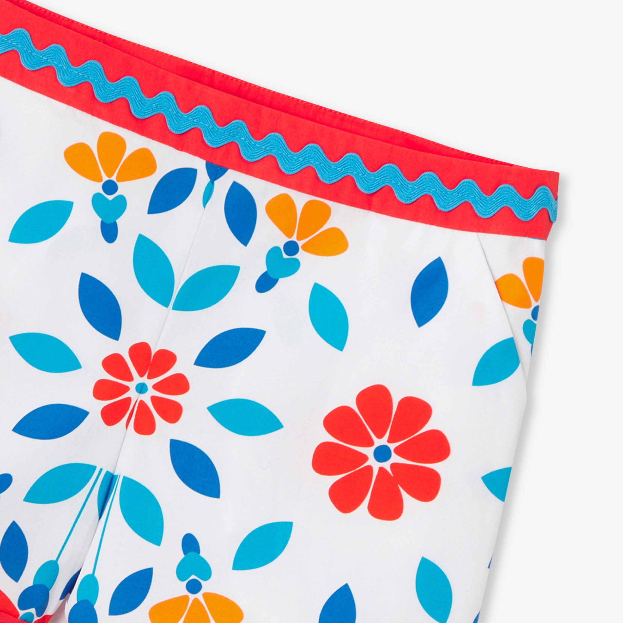 Girl poplin shorts - Pacome - Image 5