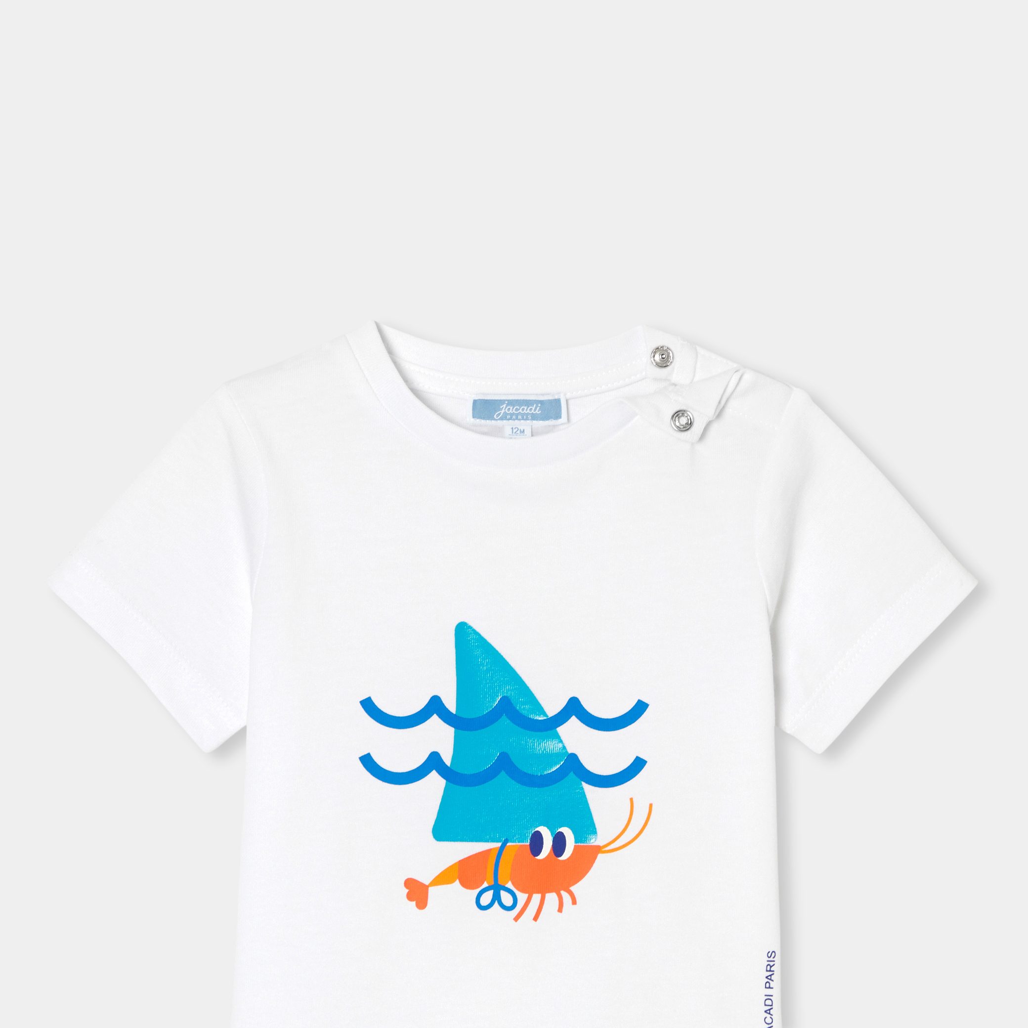 Baby boy short-sleeved T-shirt - Chrystal - Image 4