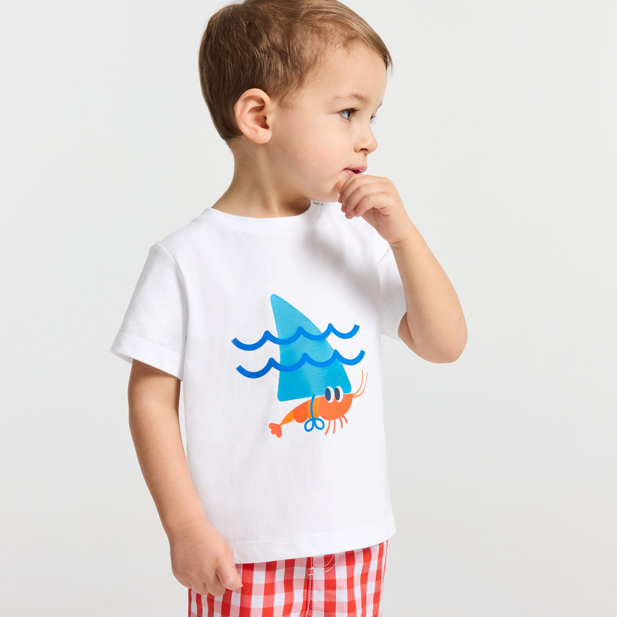 Baby boy short-sleeved T-shirt - Chrystal
