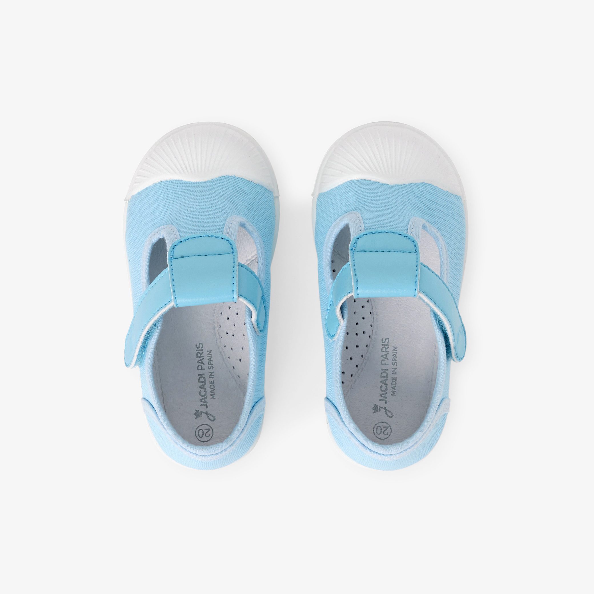 Baby canvas sandals - Magic Col blue - Image 4