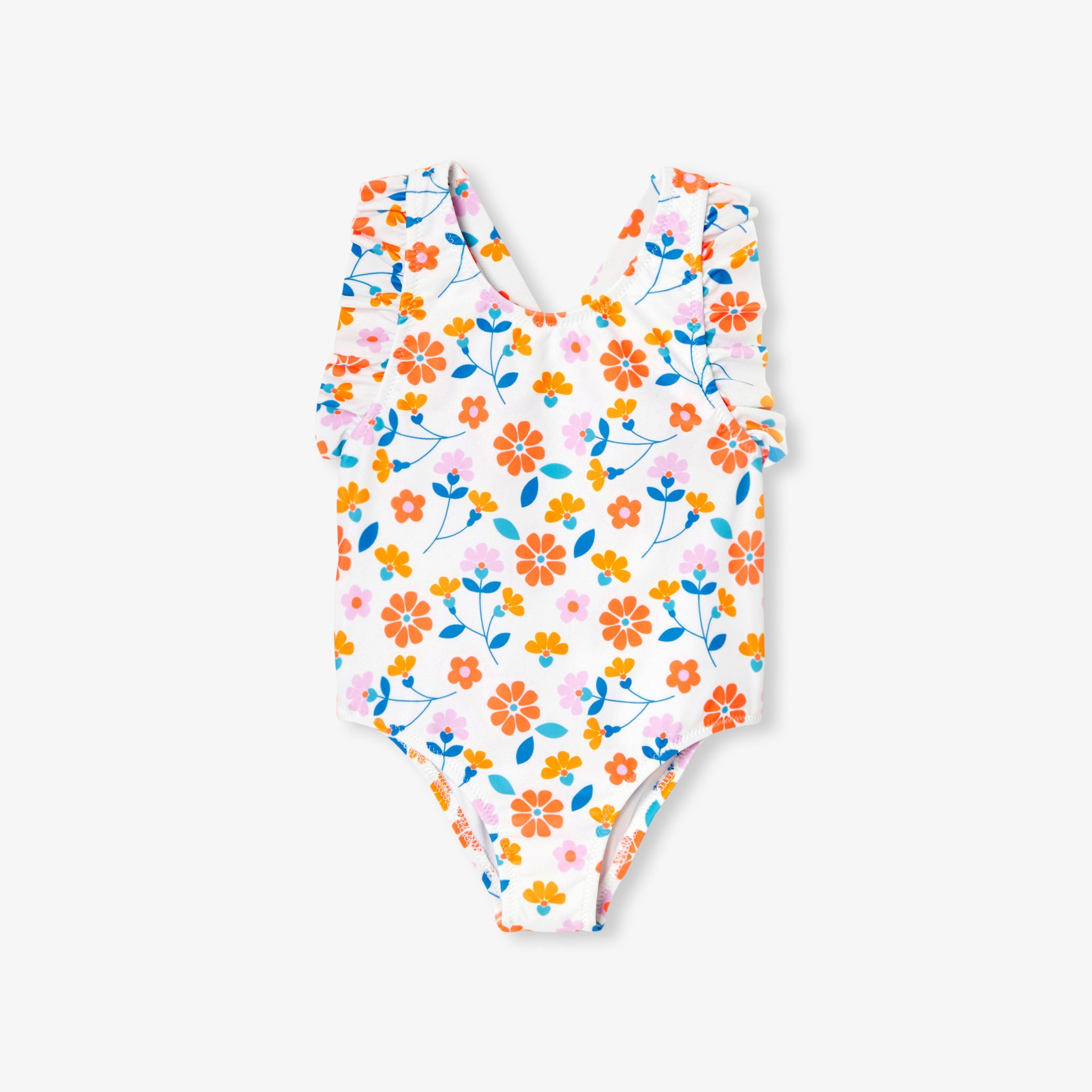 Baby girl floral swimsuit - Maryline