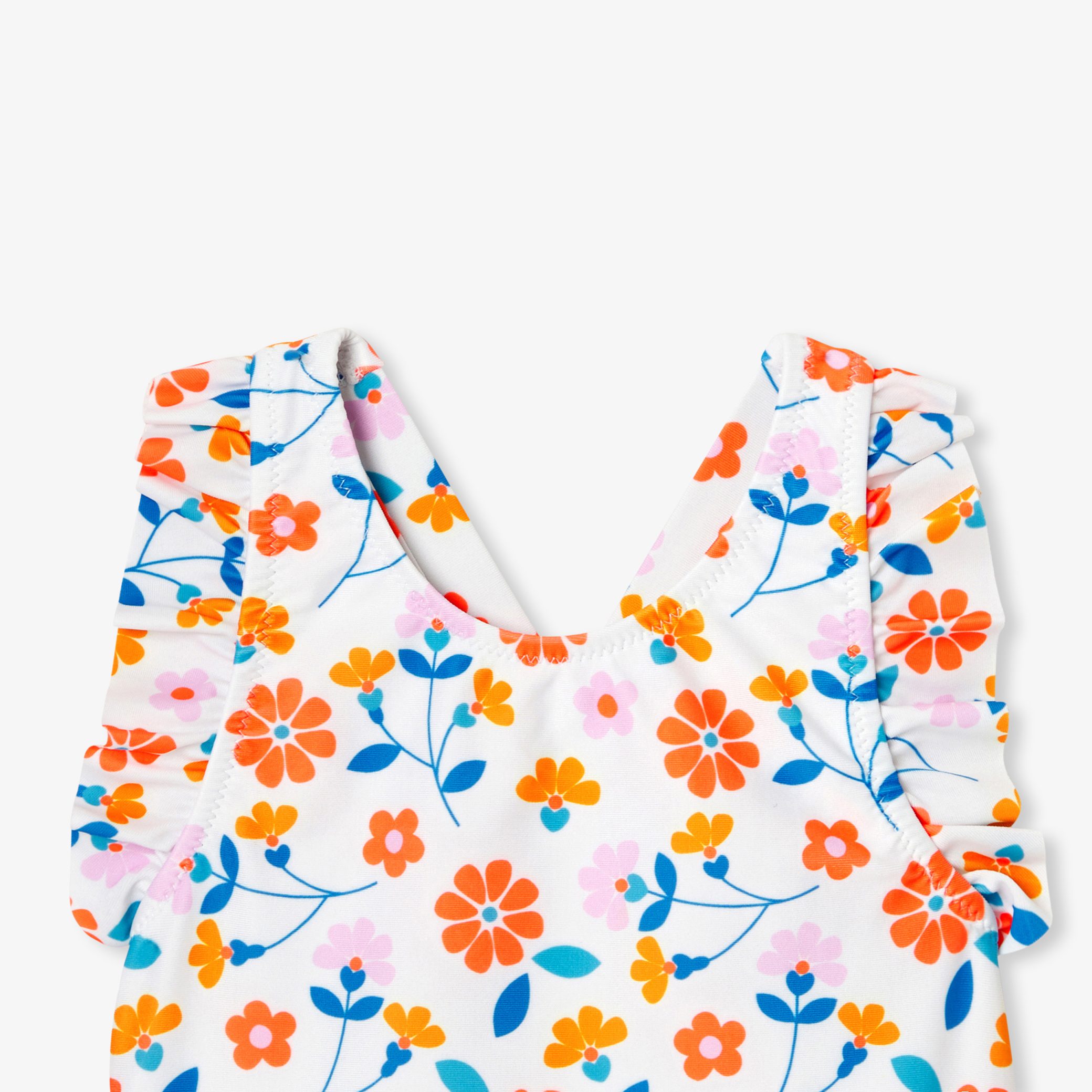 Baby girl floral swimsuit - Maryline - Image 3