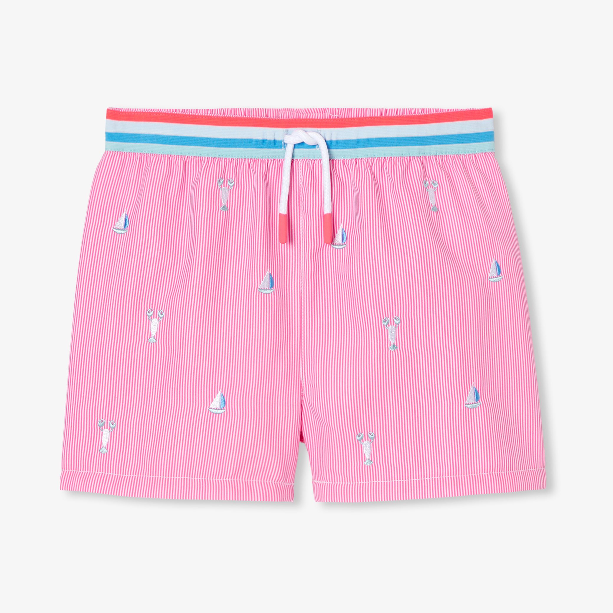 Boy swim shorts - Meringue