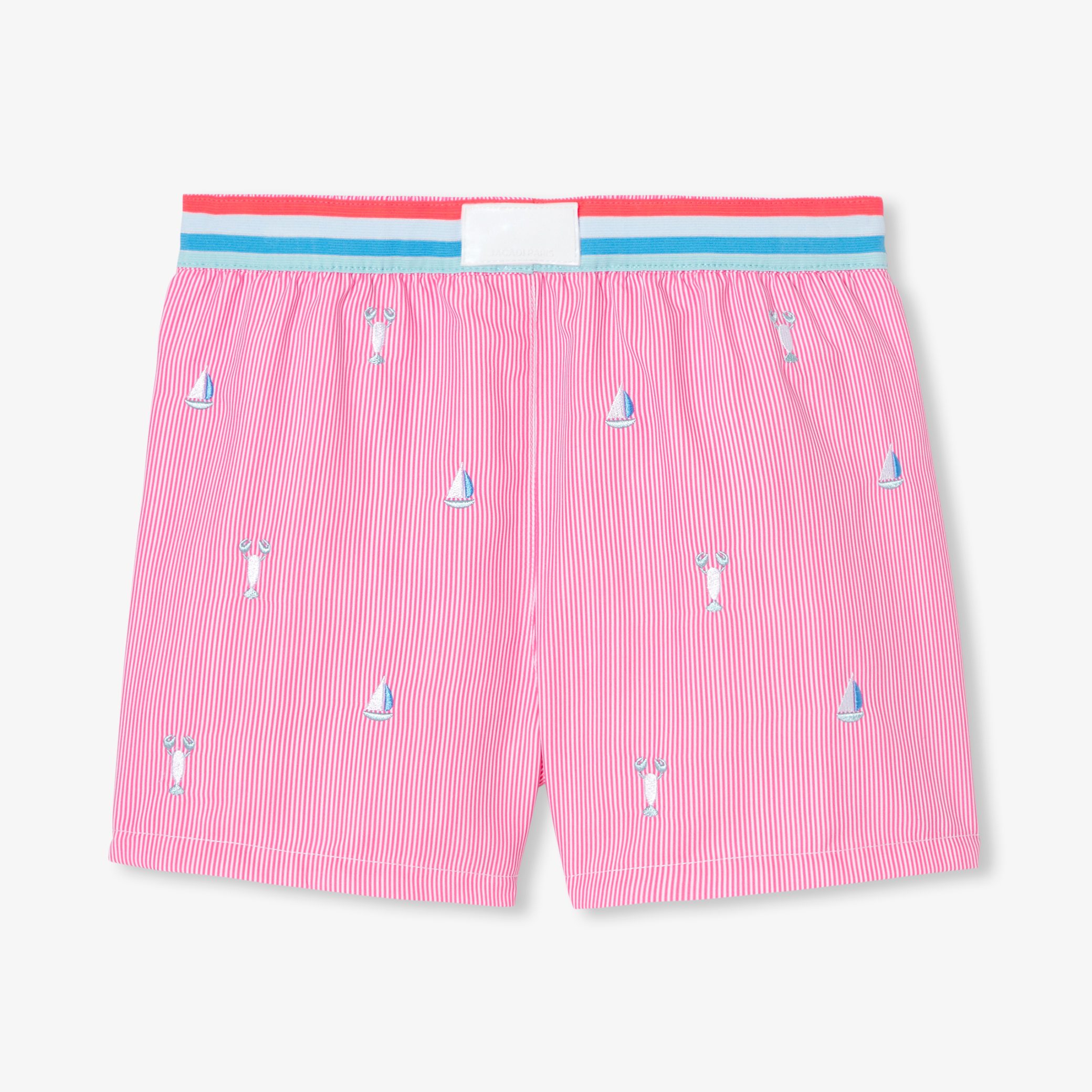 Boy swim shorts - Meringue - Image 2