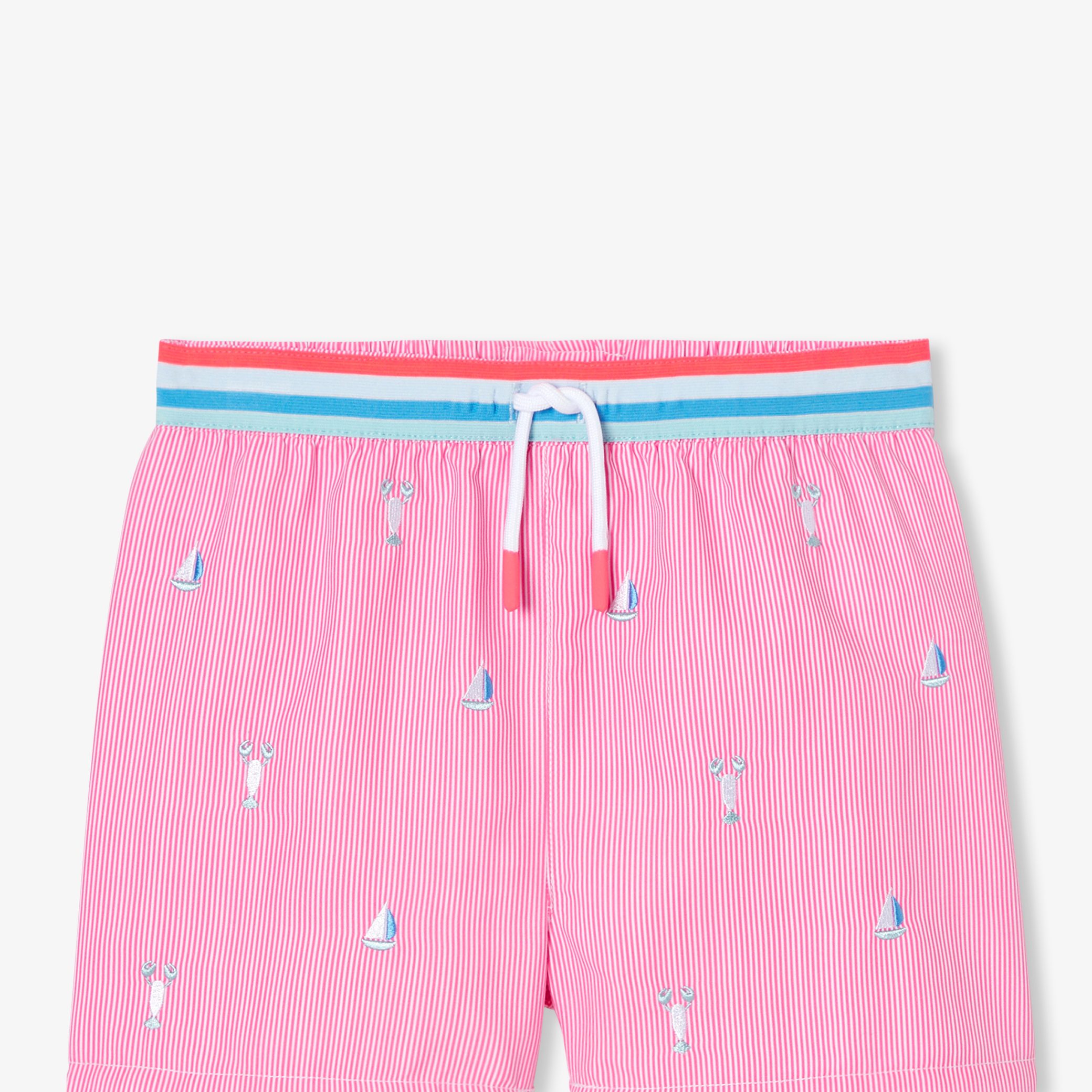 Boy swim shorts - Meringue - Image 3