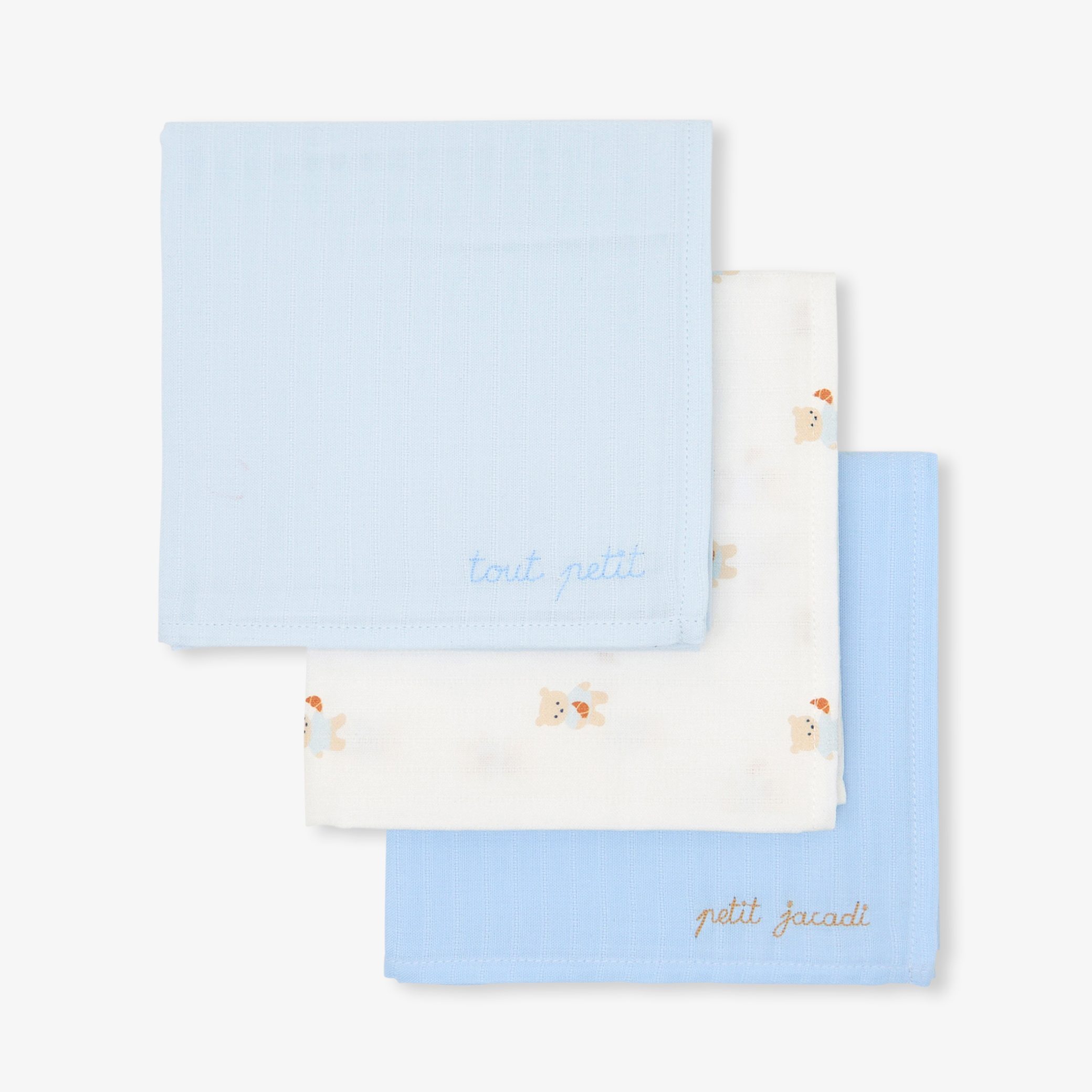 Baby set of 3 swaddling cloths - Image 2