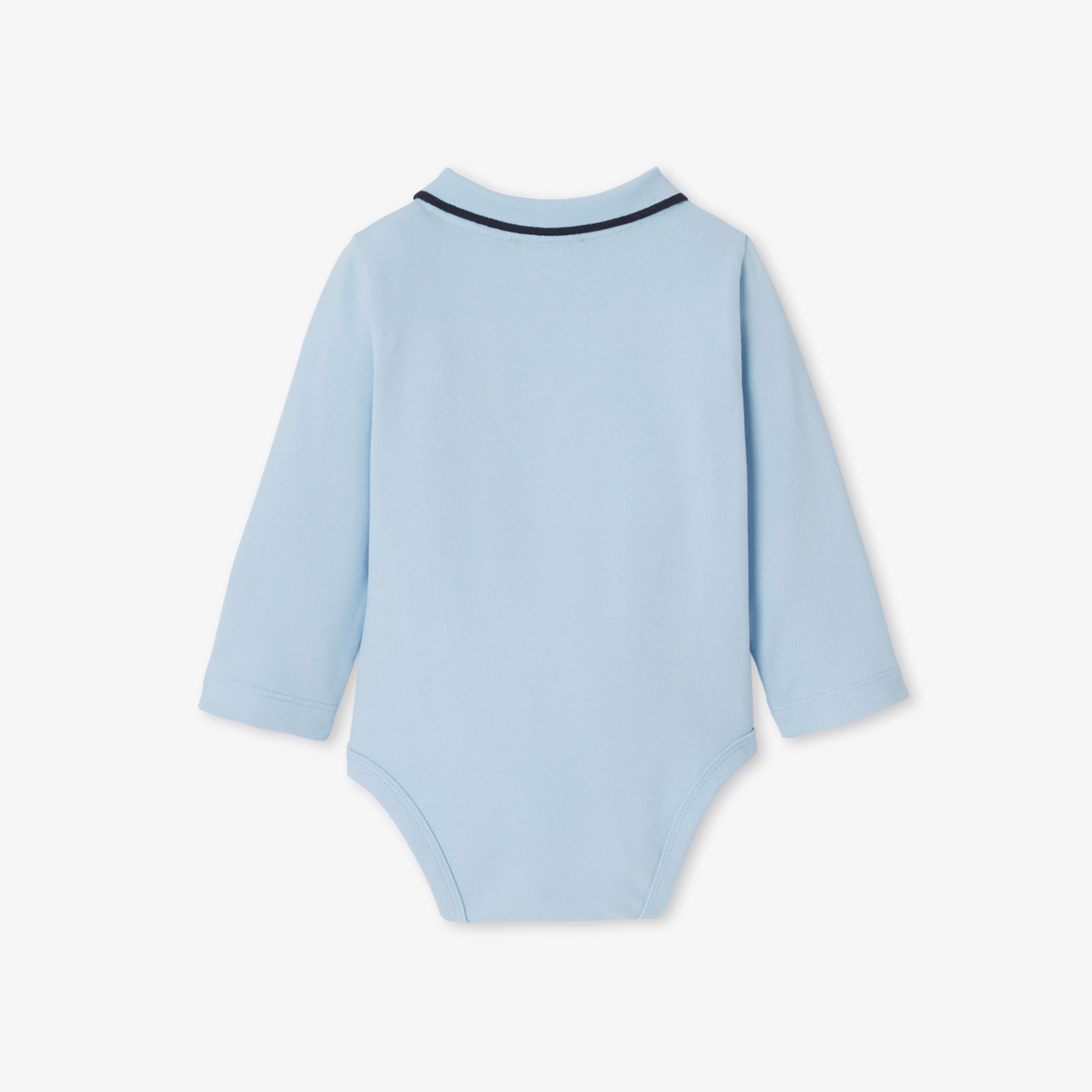 Baby boy polo bodysuit - Image 2