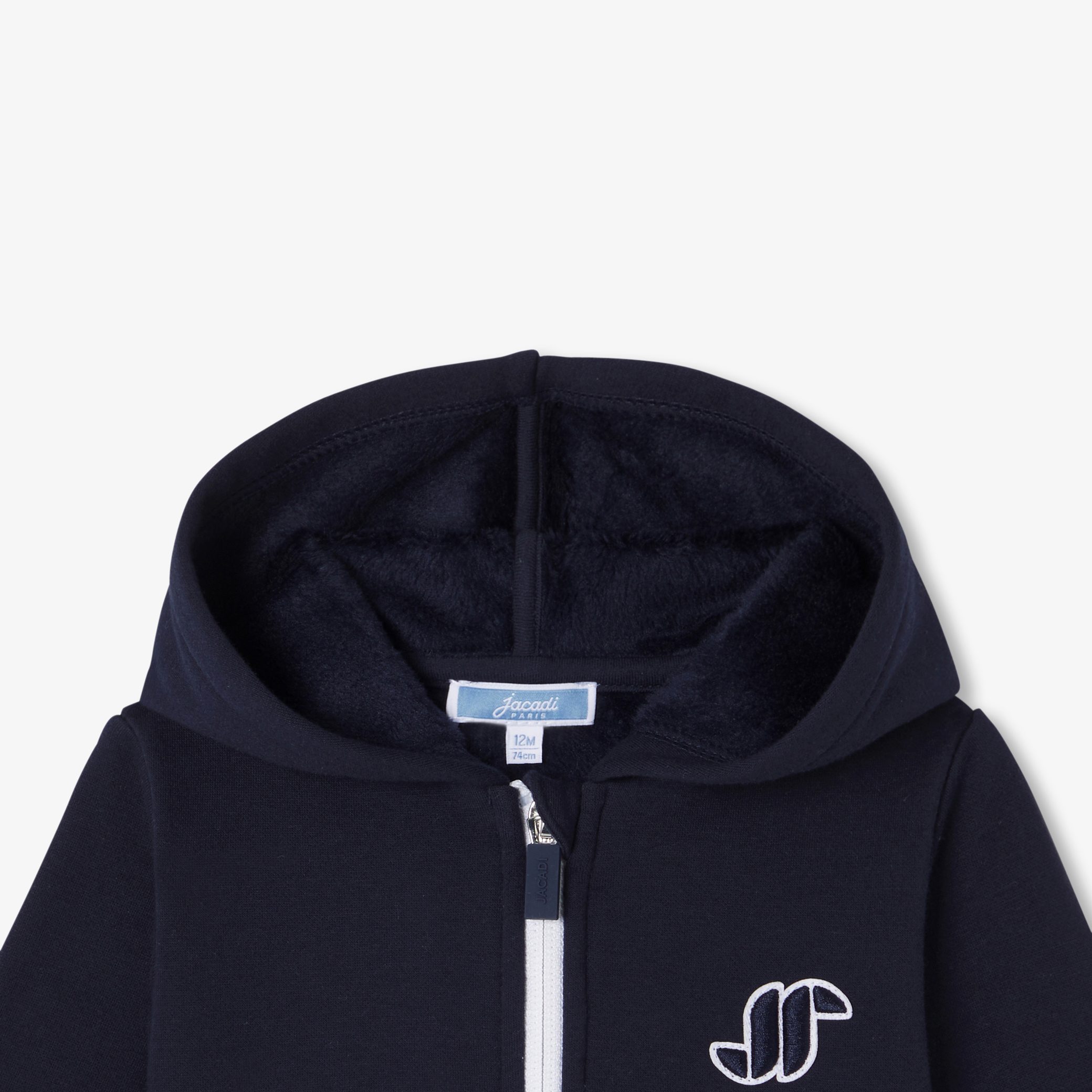 Baby boy fleece zip-up sweatshirt - Image 6