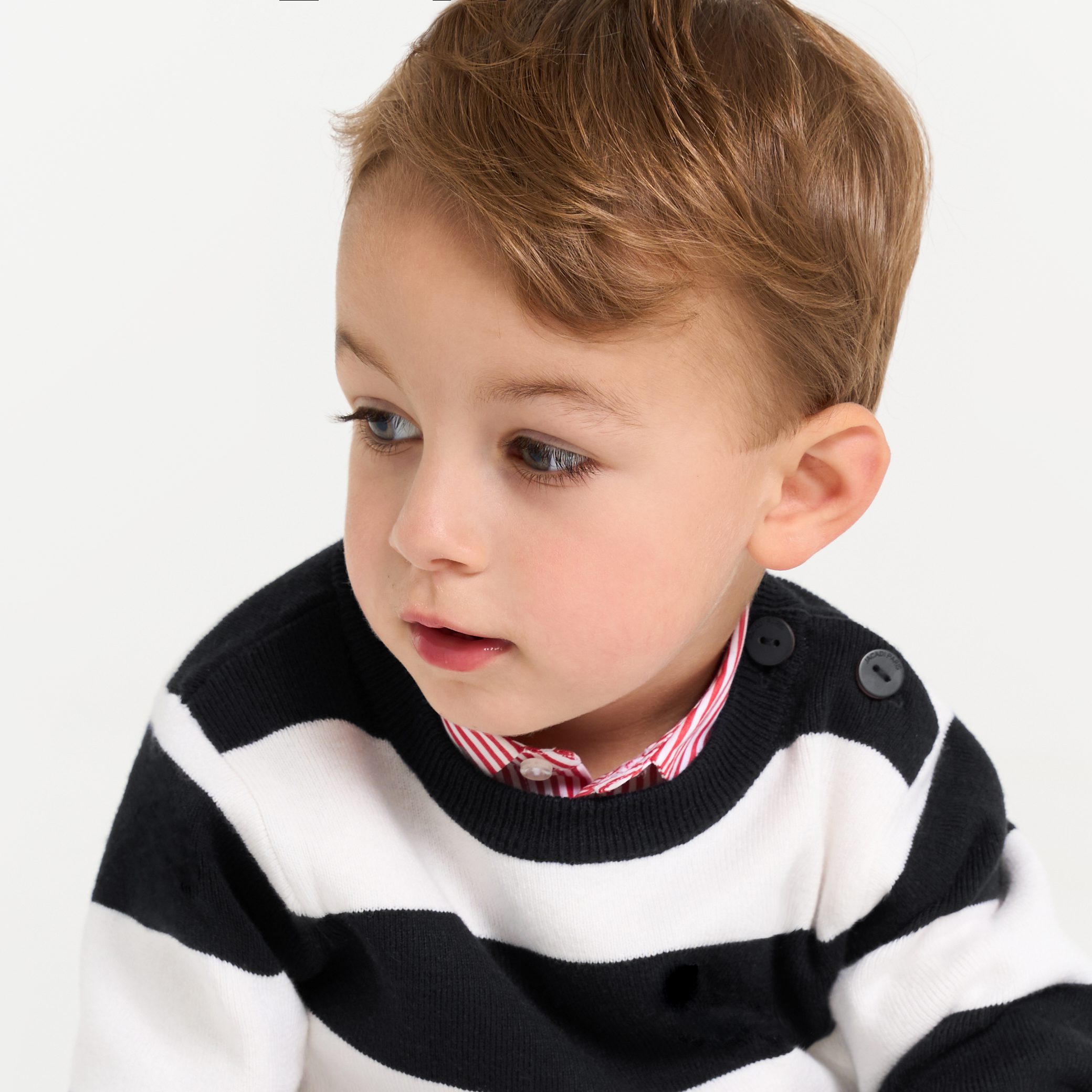 Baby boy striped sweater - Image 2