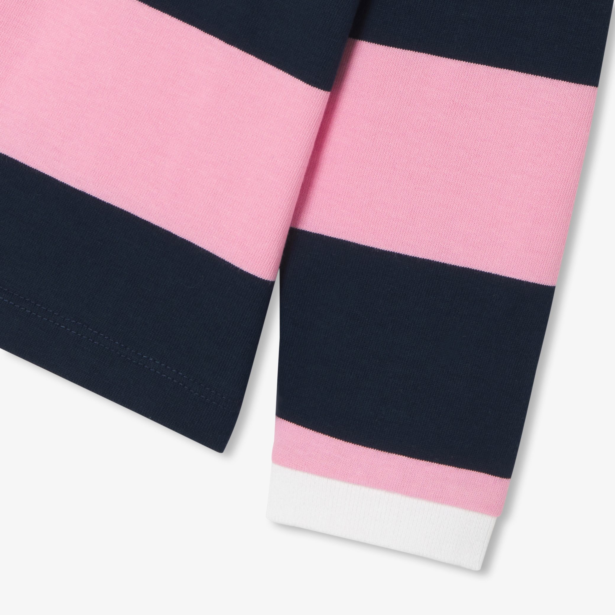 Boy cotton polo shirt - Tanagra Rose - Image 4