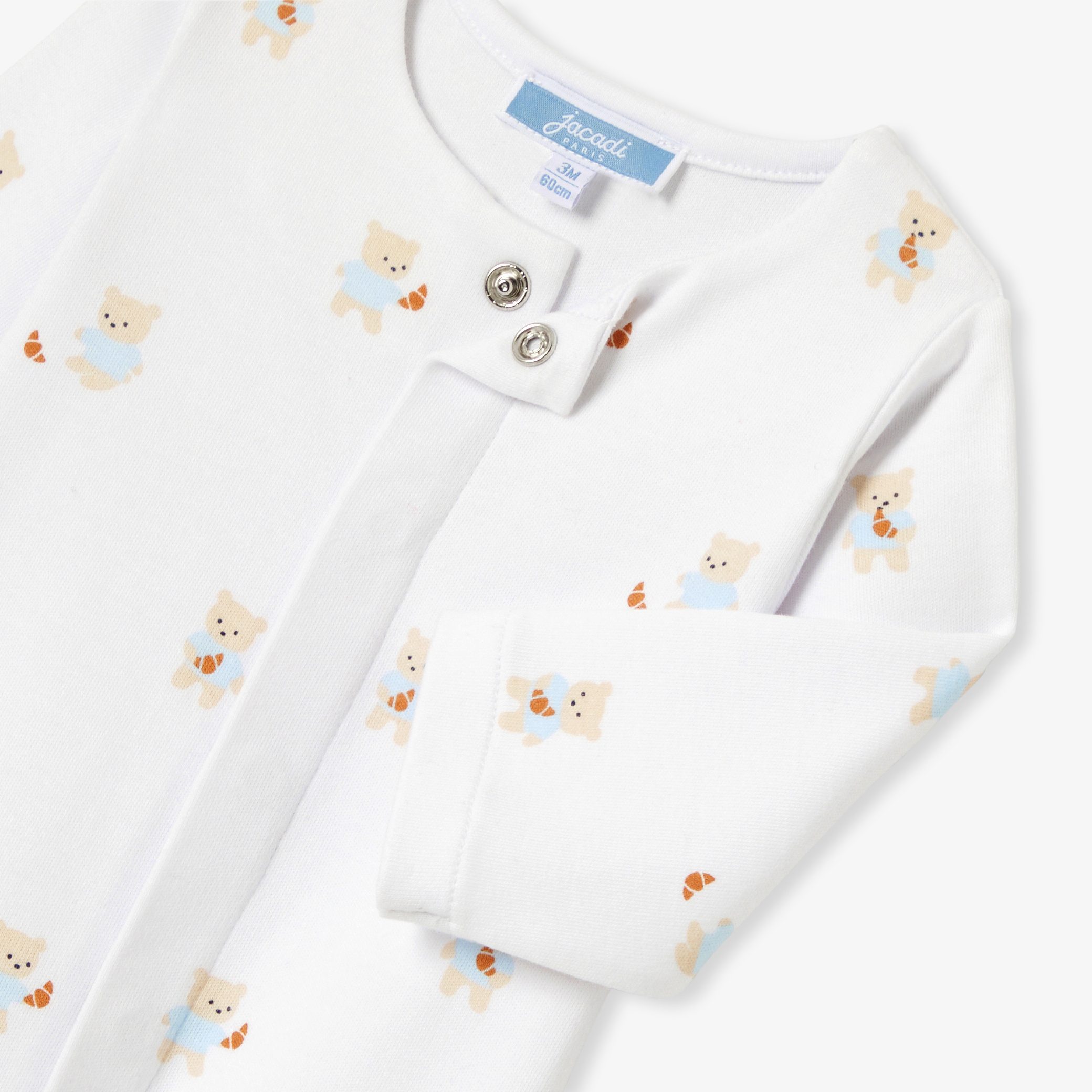 Baby teddy bear and crescent pyjamas - Lazare - Image 4