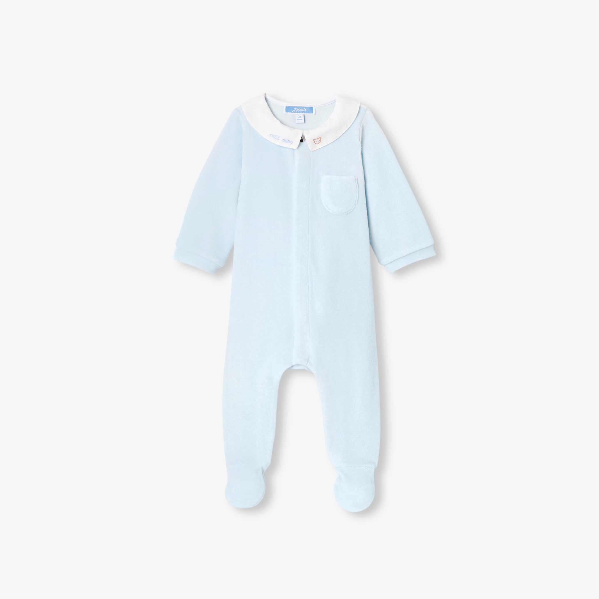 Baby boy velvet pyjamas - Lucas