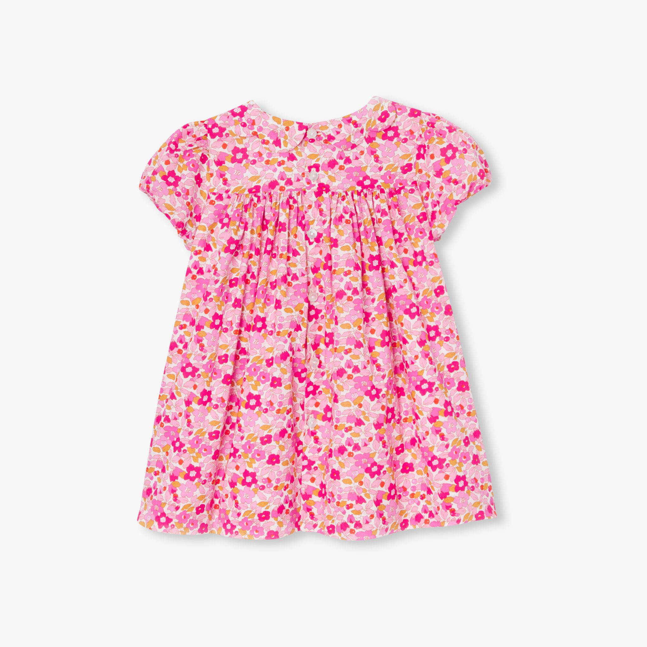 Baby girl dress in Liberty fabric - Melodie - Image 2