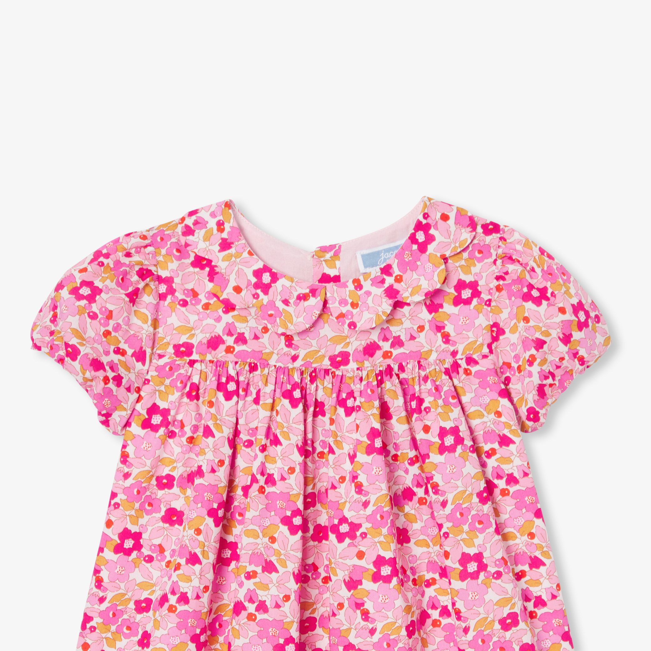 Baby girl dress in Liberty fabric - Melodie - Image 3