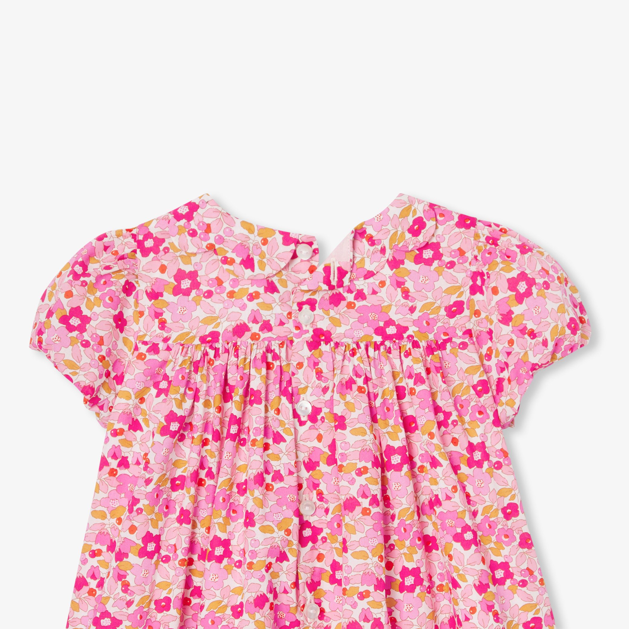 Baby girl dress in Liberty fabric - Melodie - Image 4