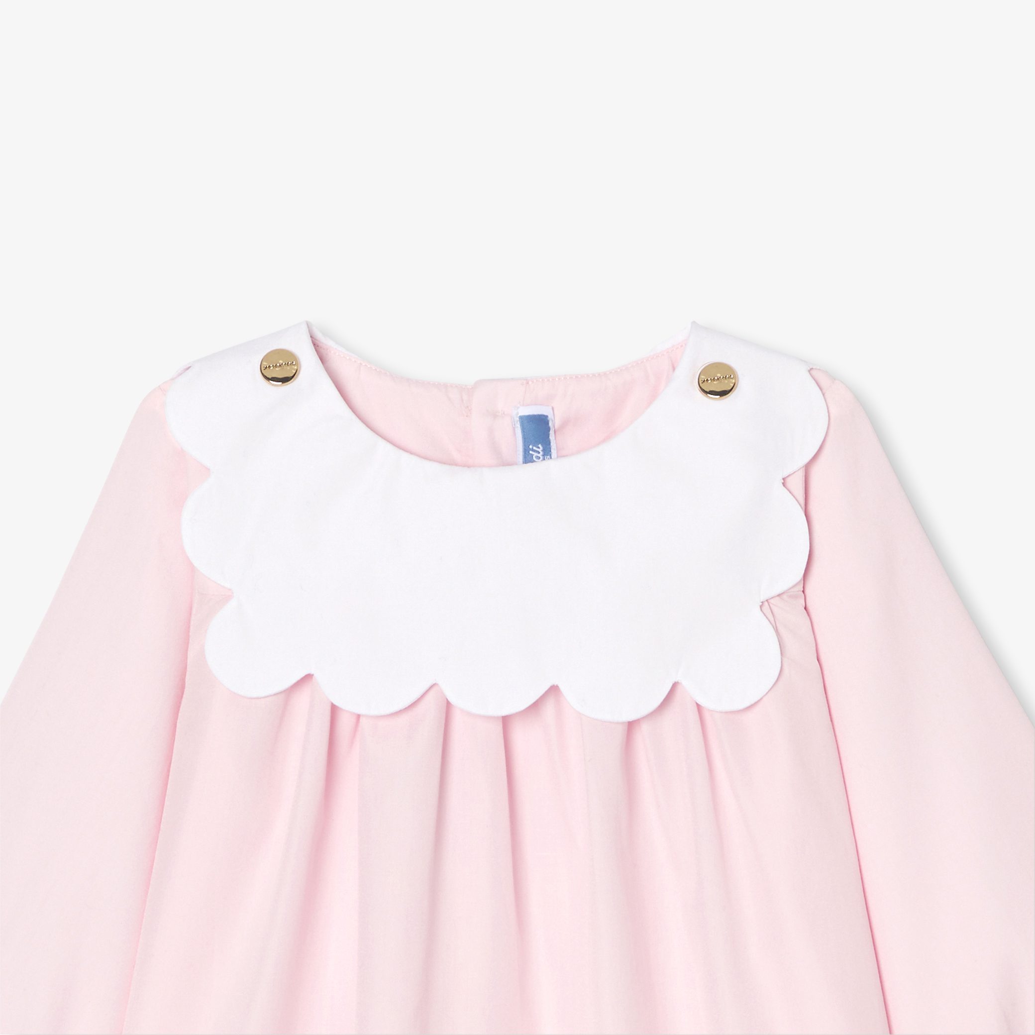Baby girl blouse in poplin - Image 5