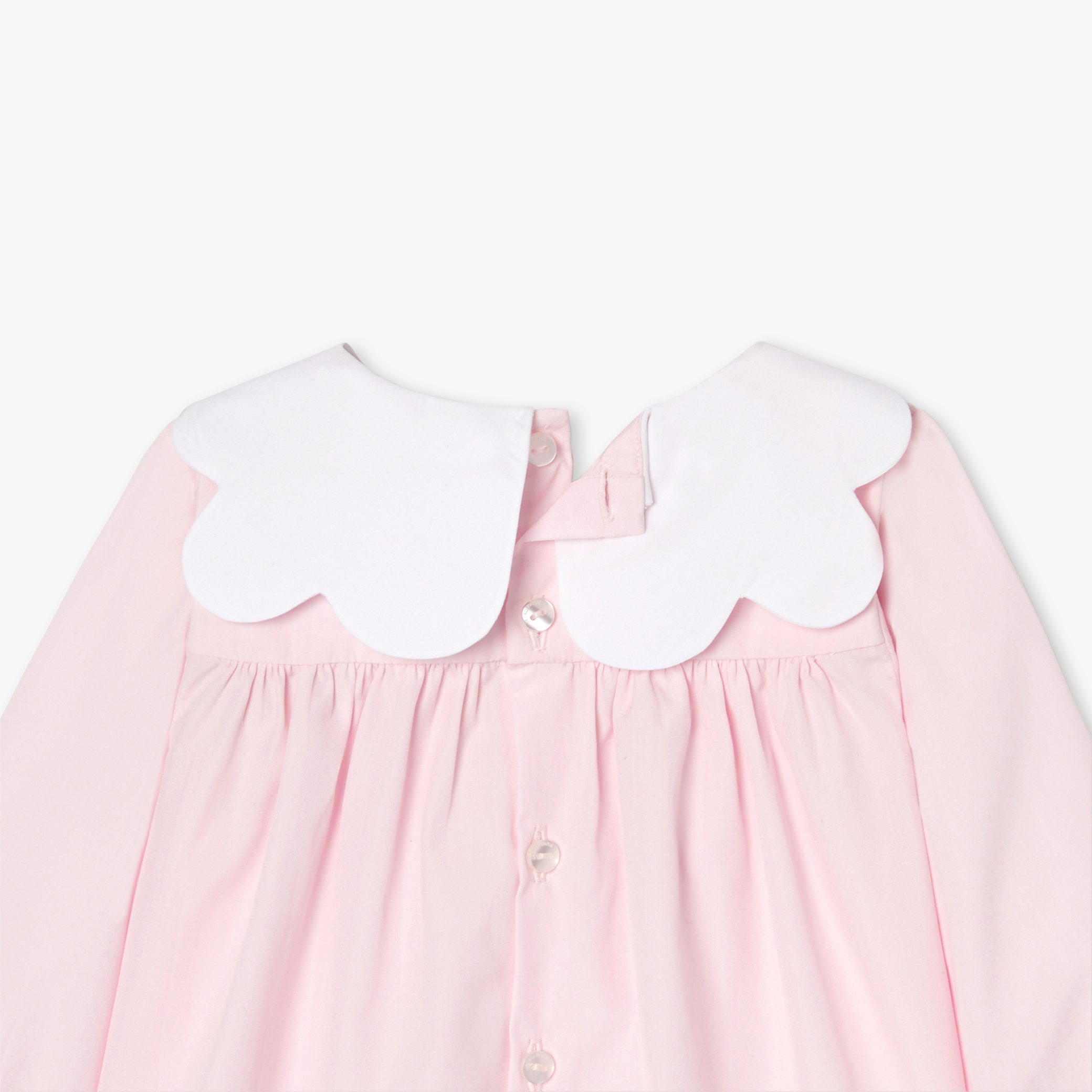 Baby girl blouse in poplin - Image 6