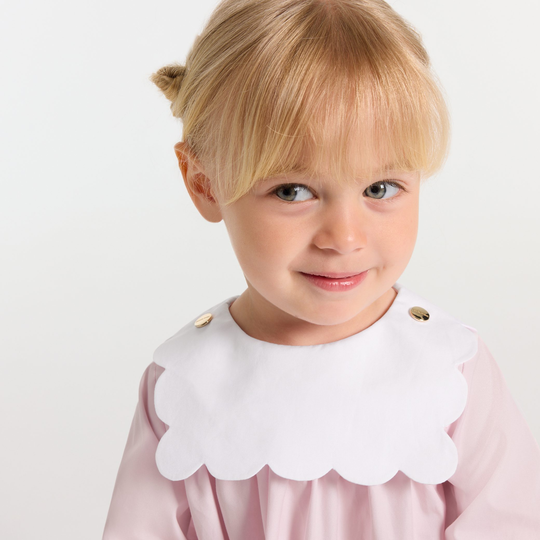 Baby girl blouse in poplin - Image 2