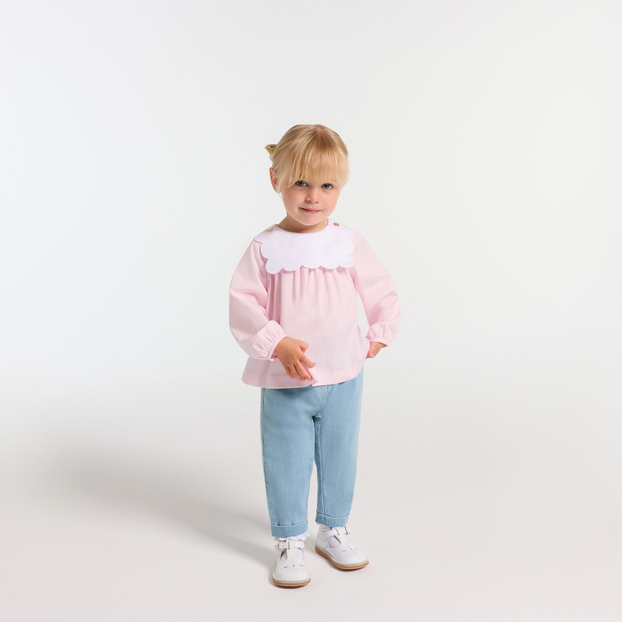 Baby girl paper bag jeans