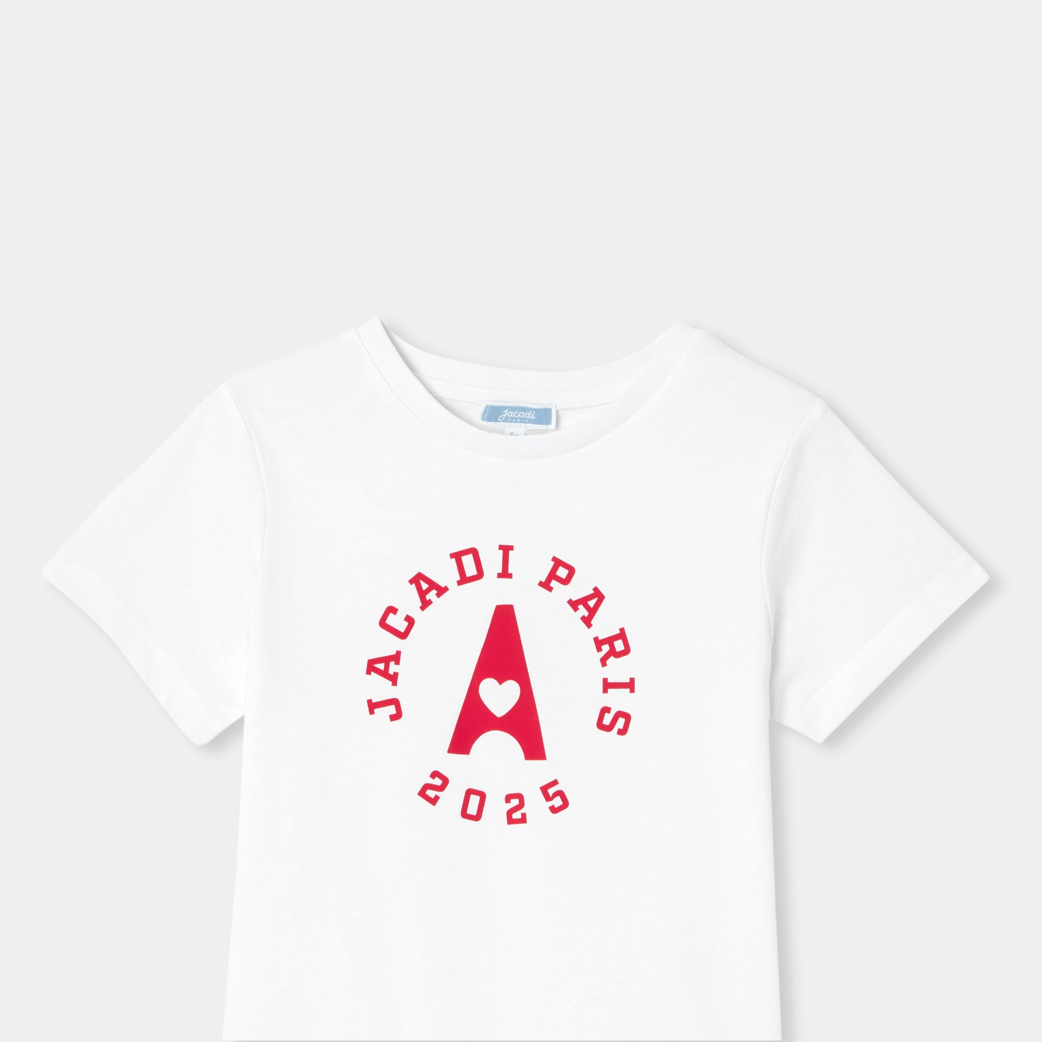 Girl cotton T-shirt - Prince white - Image 3