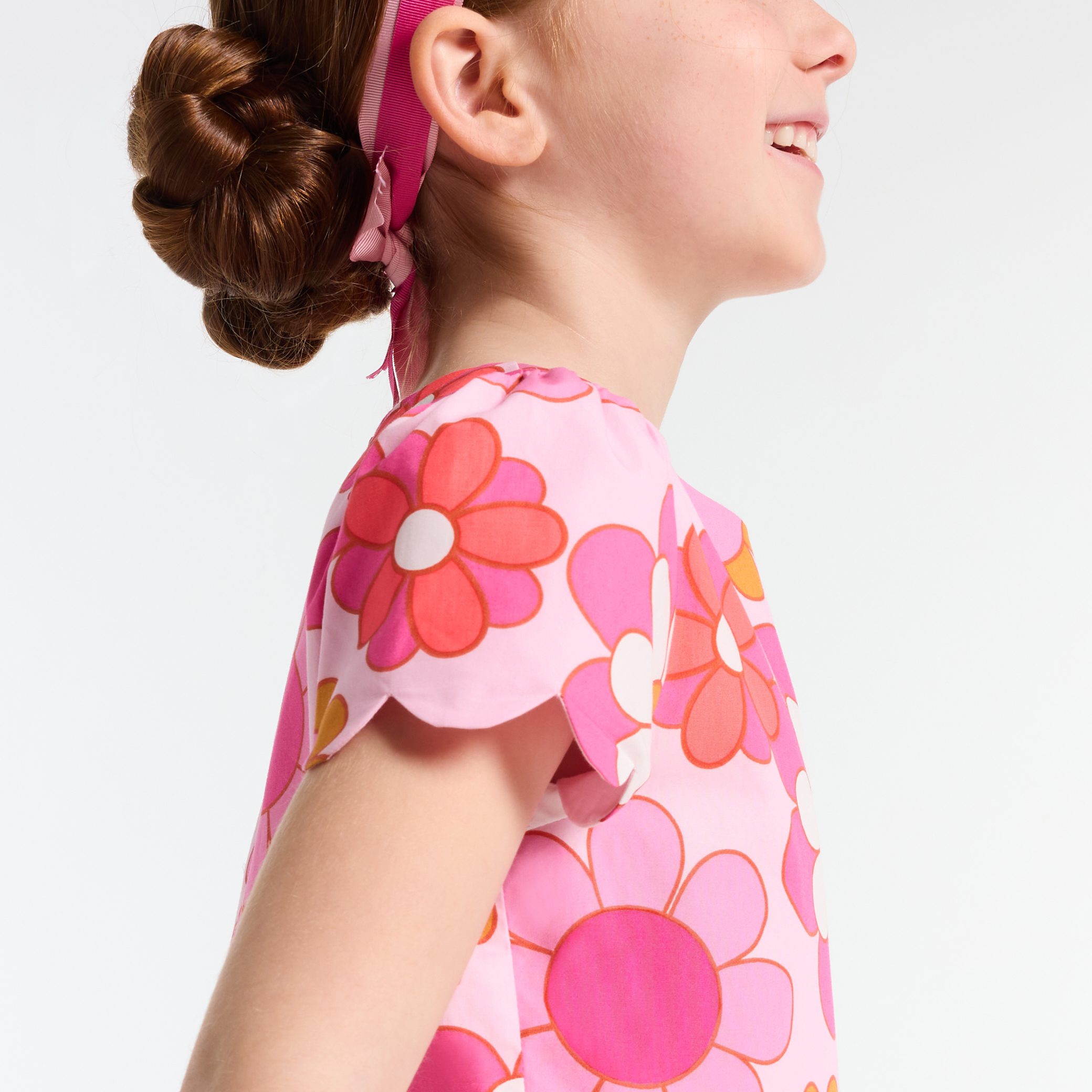 Girl floral dress - Marianne - Image 2