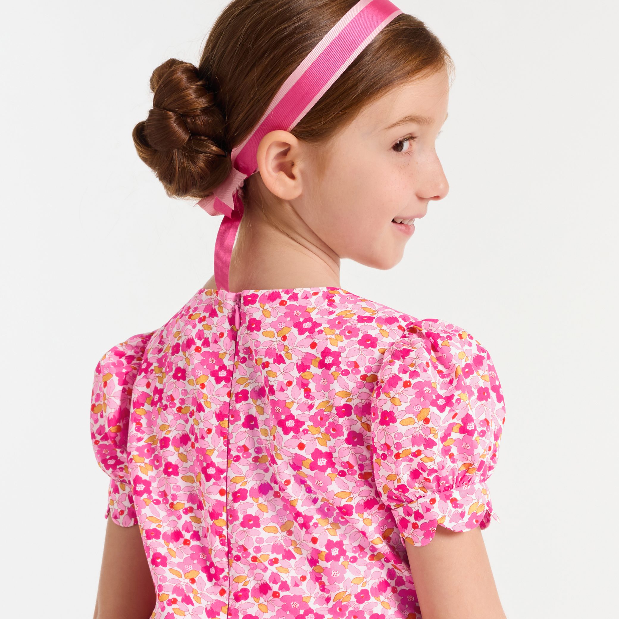 Girl dress in Liberty fabric - Mathilda - Image 2