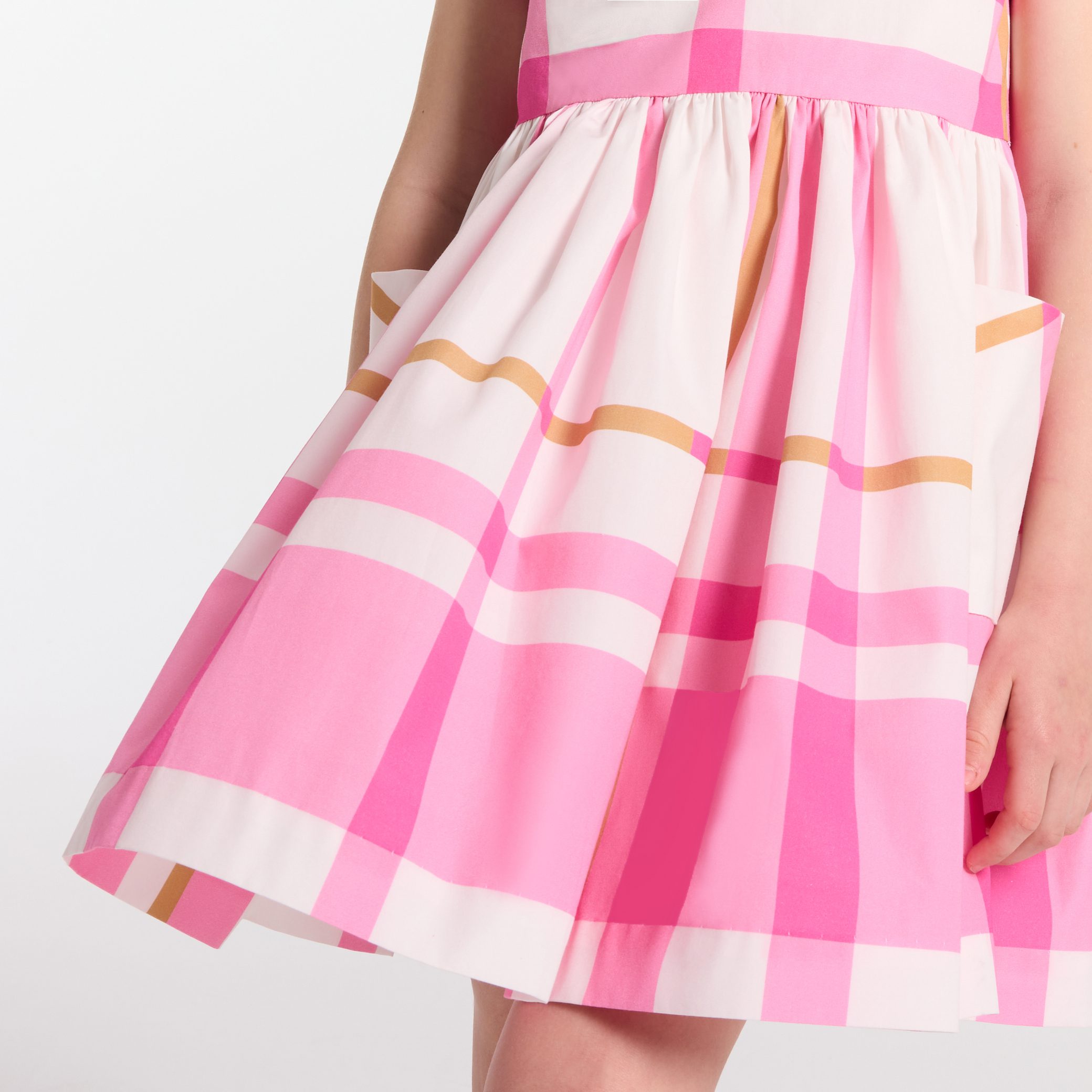 Girl plaid dress - Marguerite - Image 2