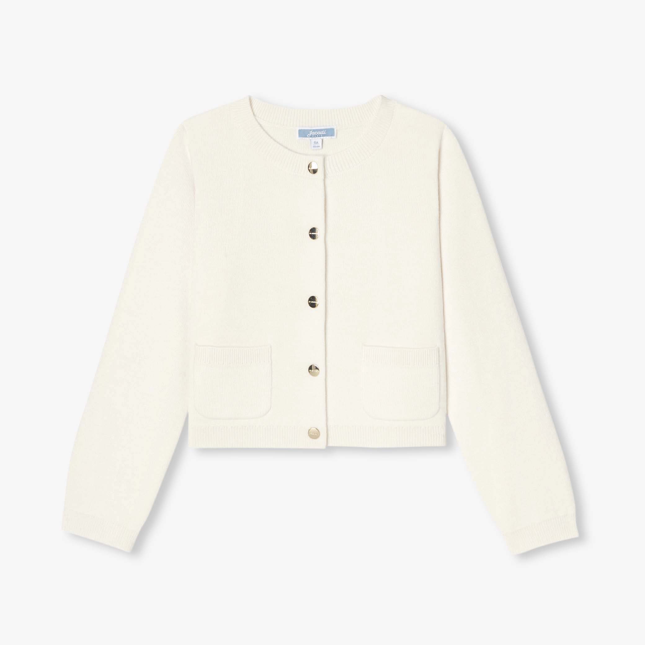 Girl knit cardigan - Millefeuille