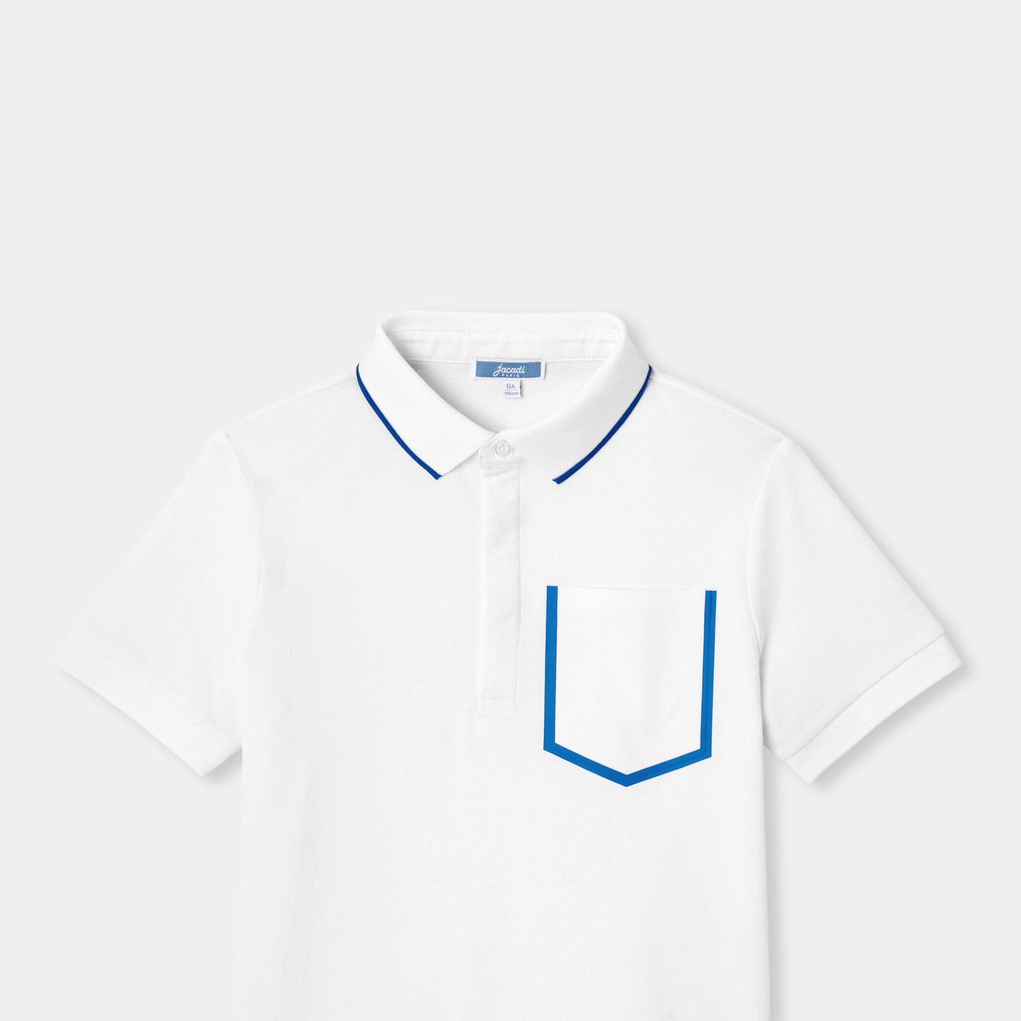 Boy polo shirt in cotton piquÃ© - Image 3