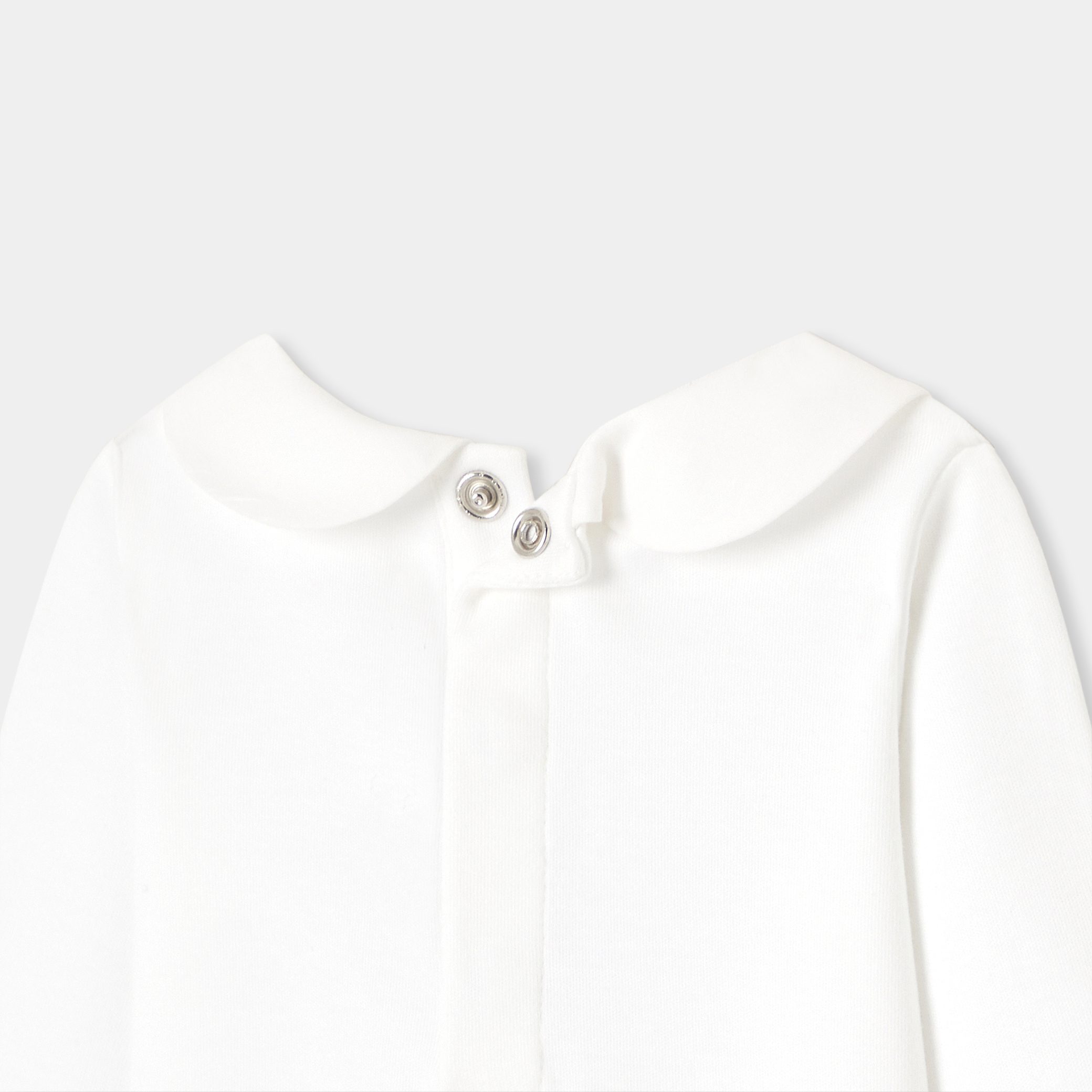 Baby girl cotton bodysuit - Monamour - Image 4