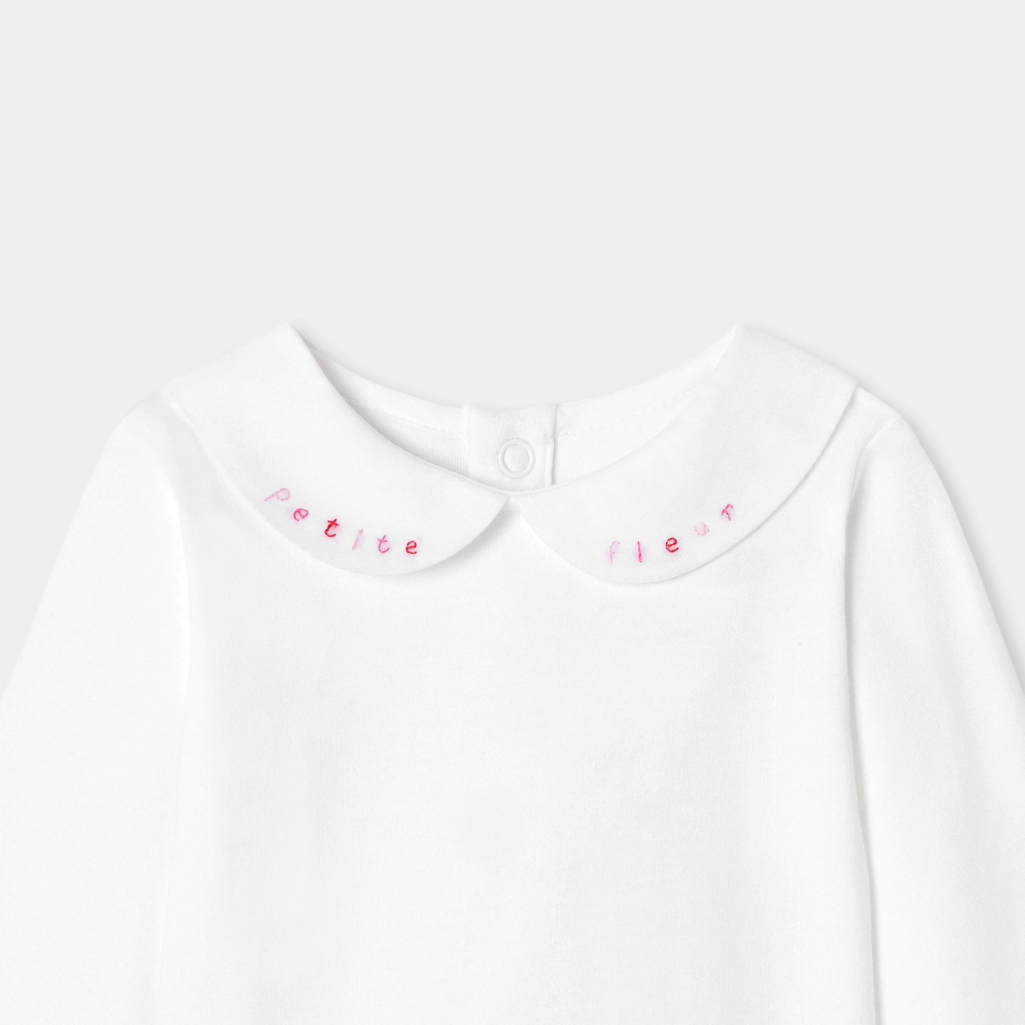 Baby girl long sleeves bodysuit - Marybelle - Image 3