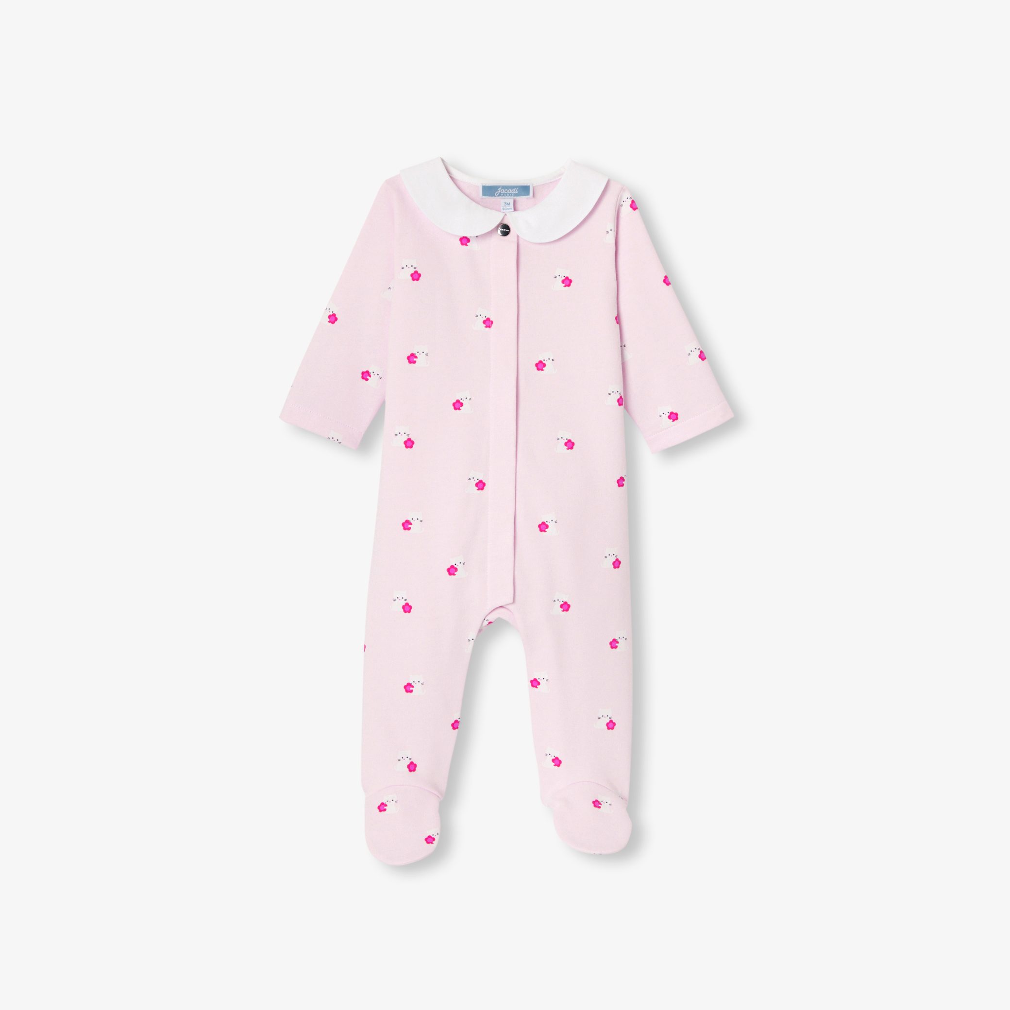 Baby girl fleece pyjamas - Mirabelle