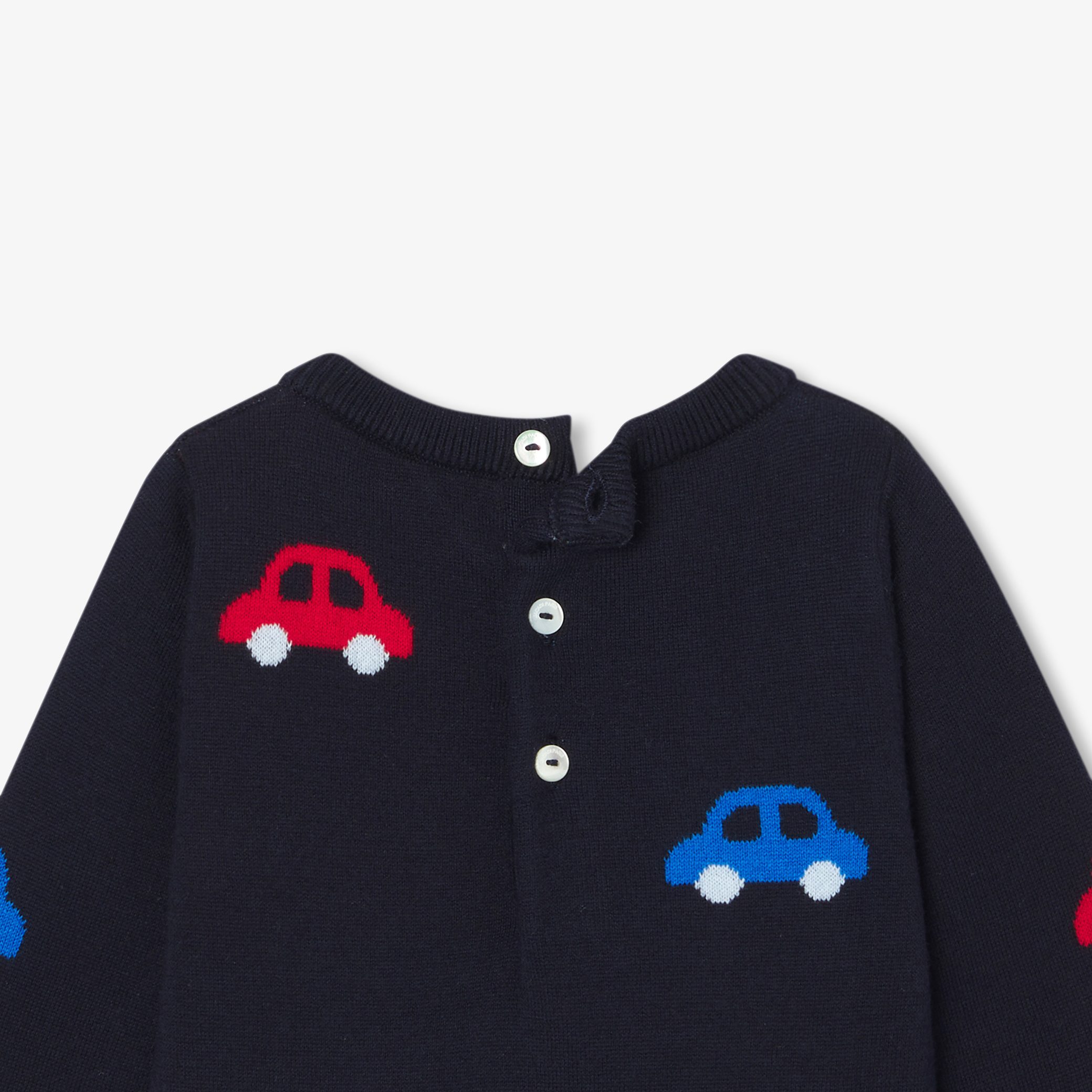 Baby boy knit jumpsuit - Magicien - Image 4