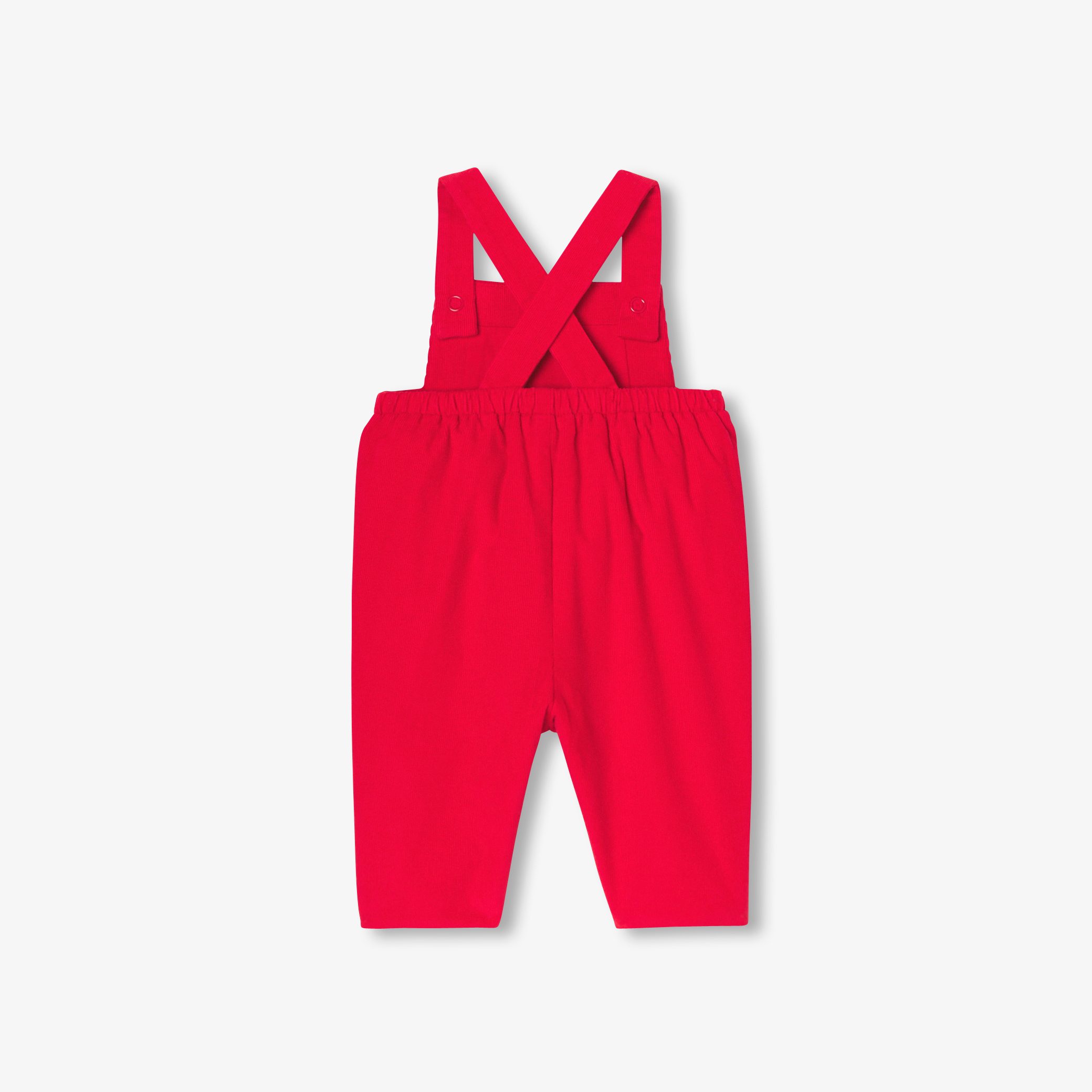 Baby boy velvet overalls - Maestro - Image 2