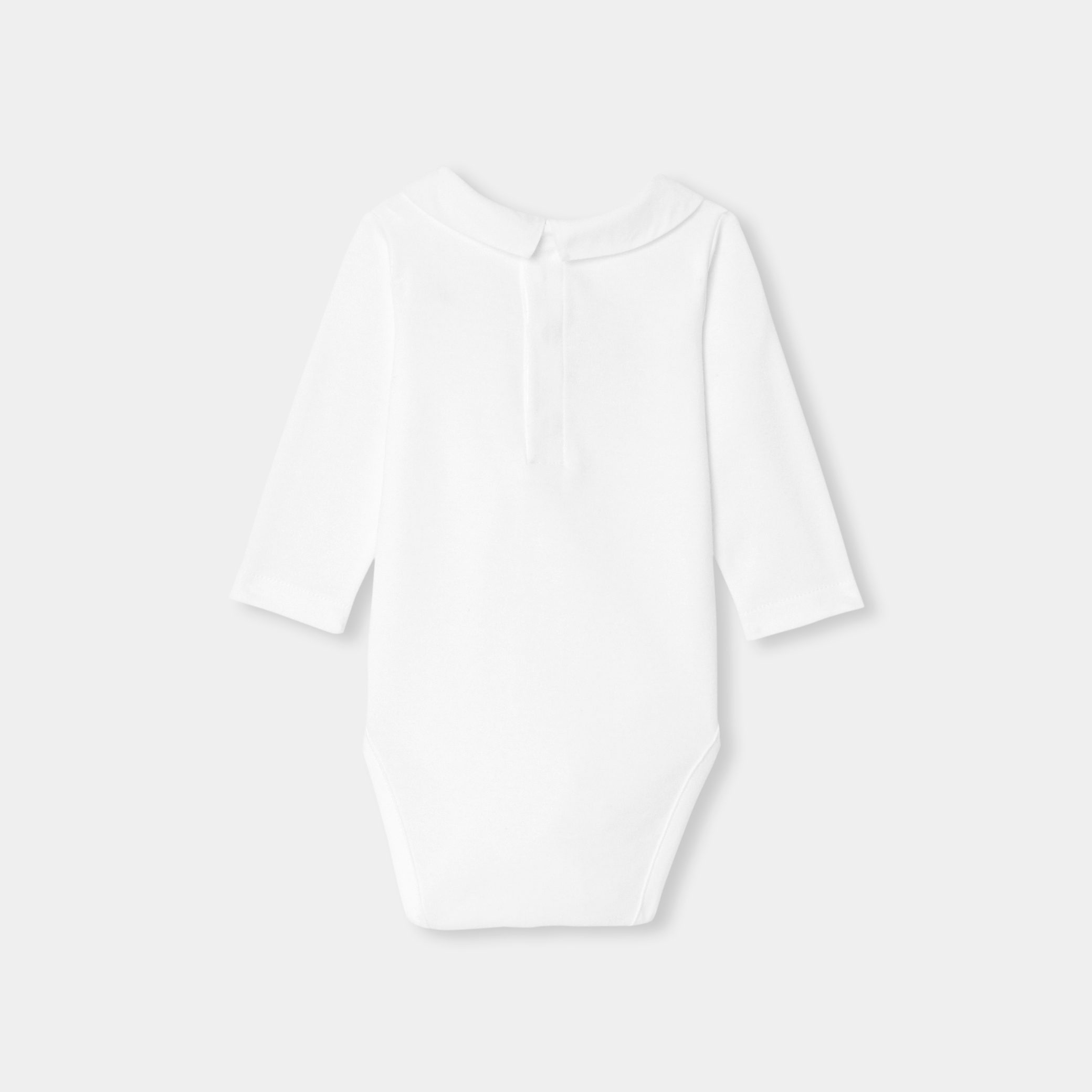 Baby long-sleeved bodysuit - Minuit - Image 2