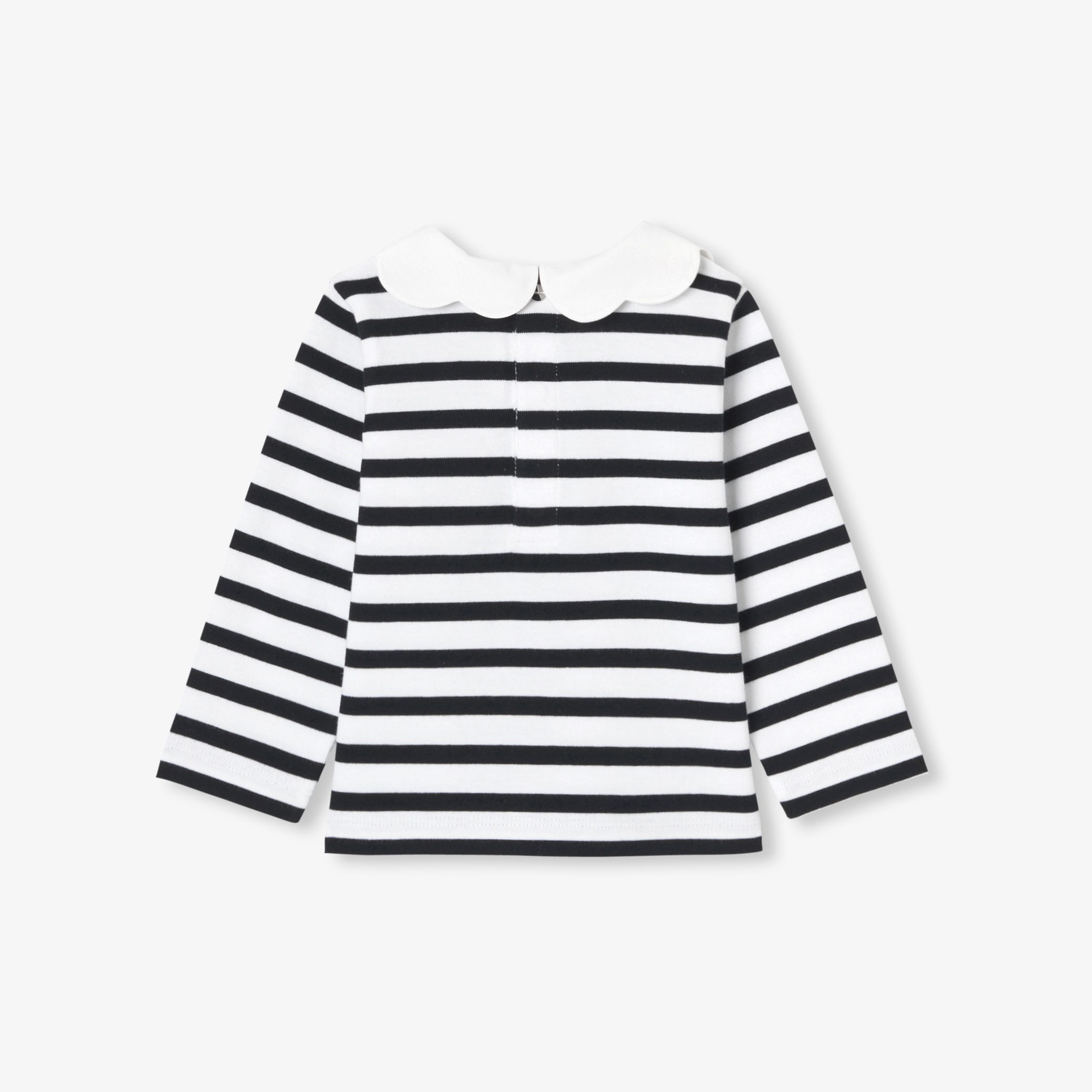 Baby girl Breton tee - Roberta - Image 5
