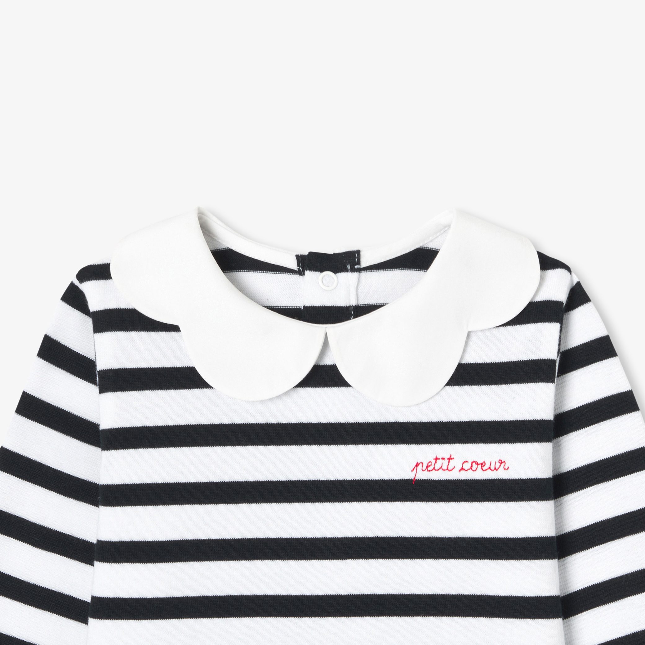 Baby girl Breton tee - Roberta - Image 6