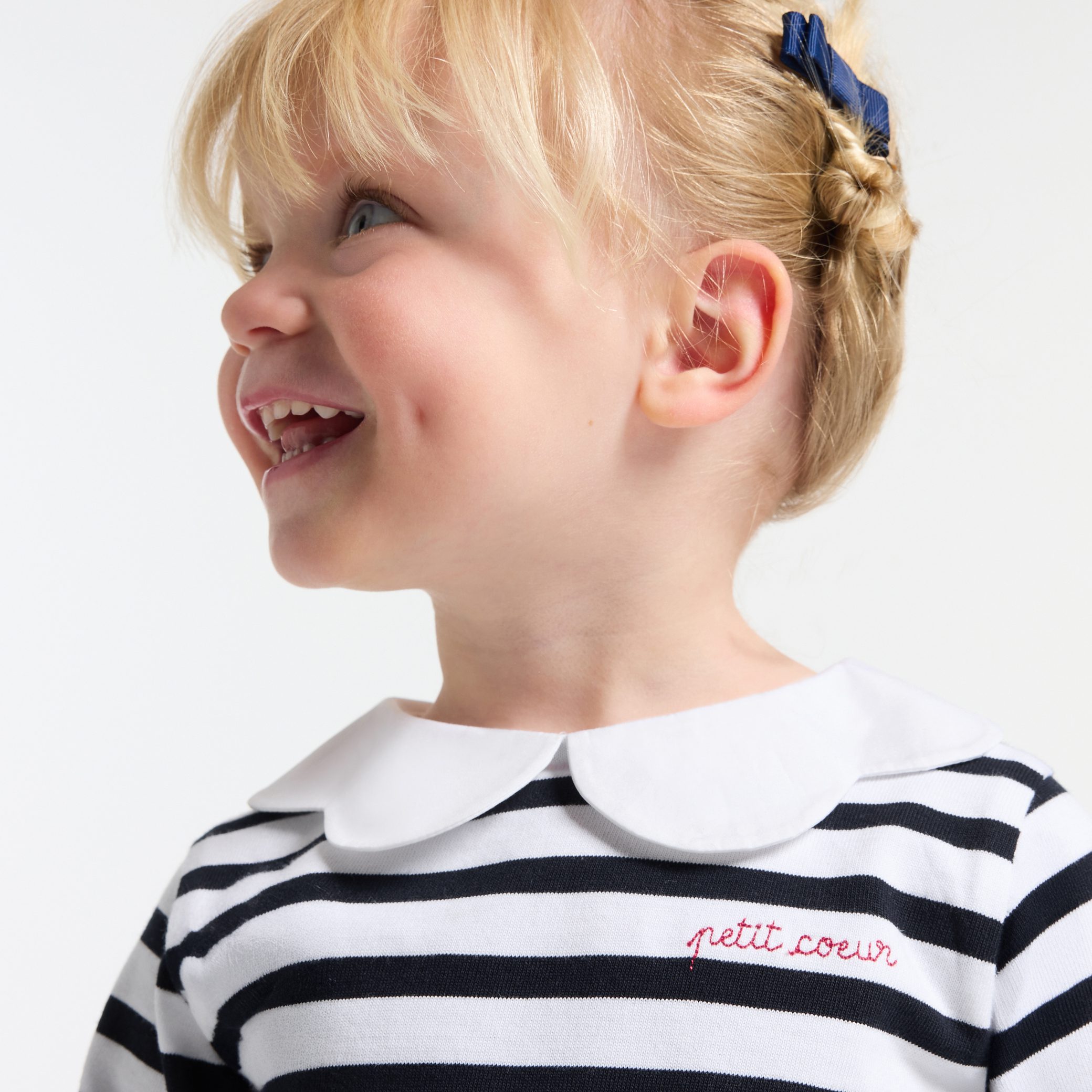 Baby girl Breton tee - Roberta - Image 2