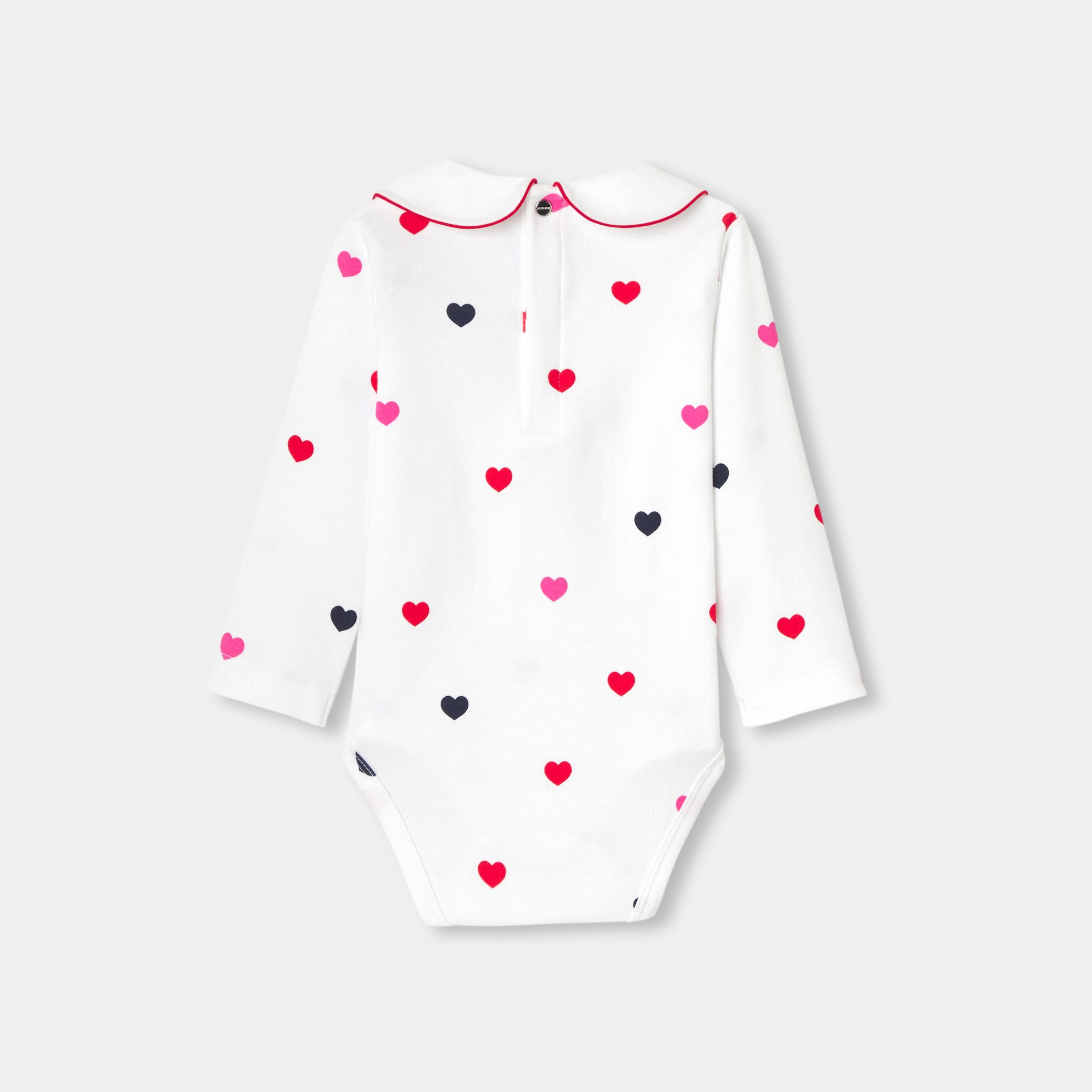 Baby girl bodysuit in cotton interlock - Recreation - Image 2