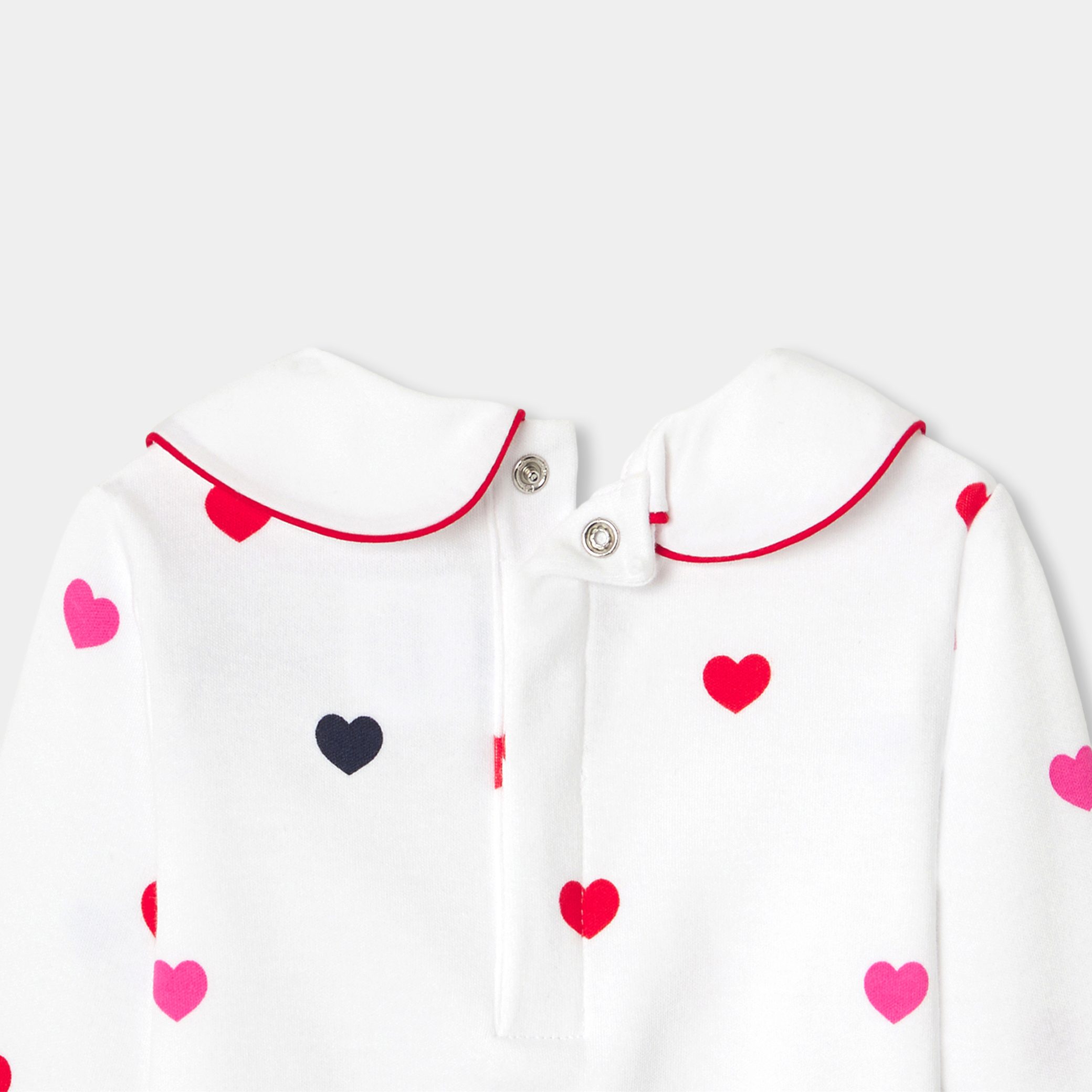 Baby girl bodysuit in cotton interlock - Recreation - Image 4