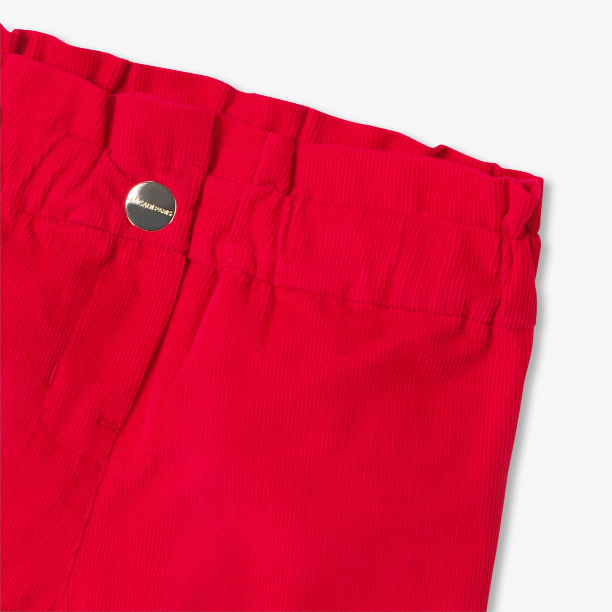 Baby girl shorts in milleraies velvet - Remi - Image 5
