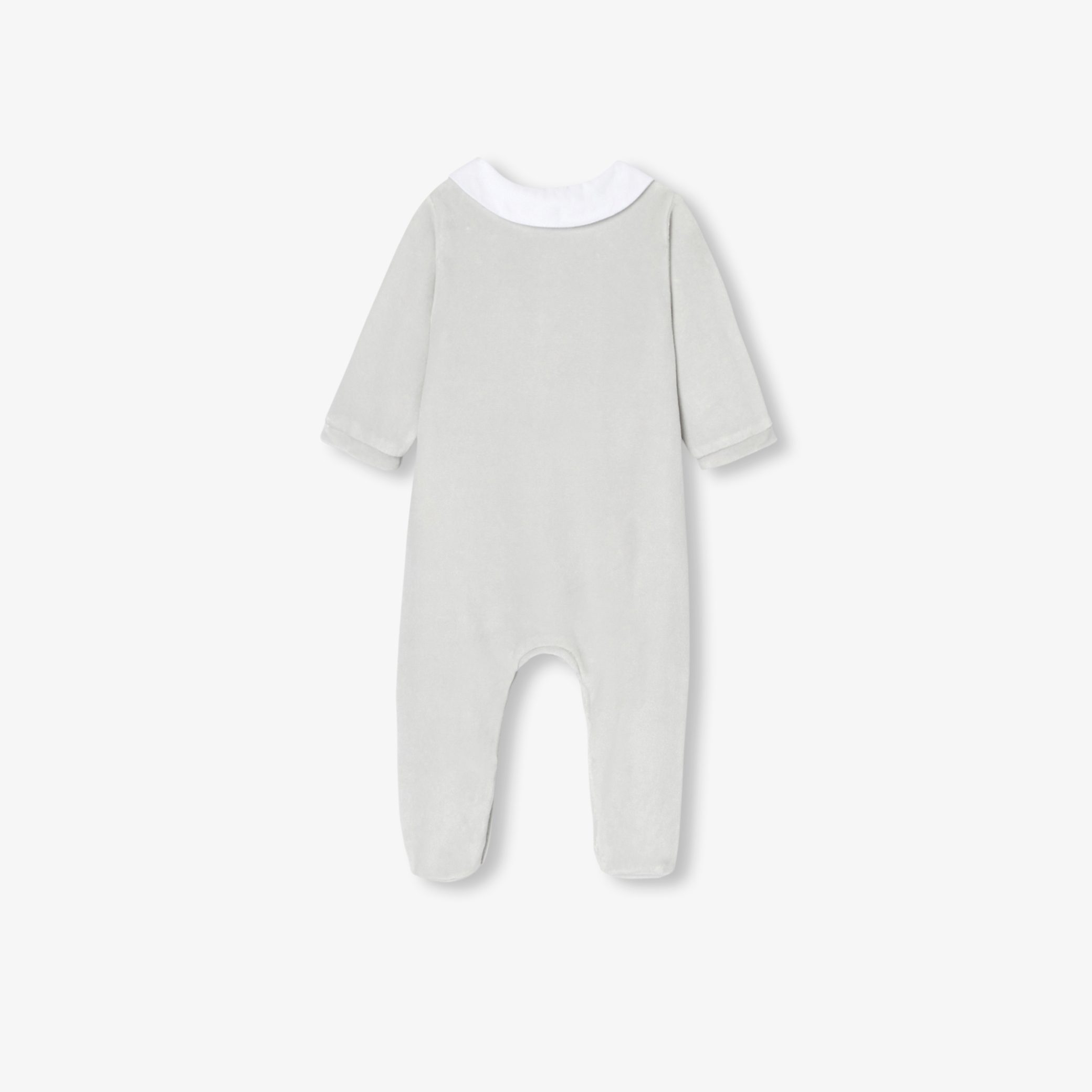 Baby velvet pyjamas - Navire - Image 2