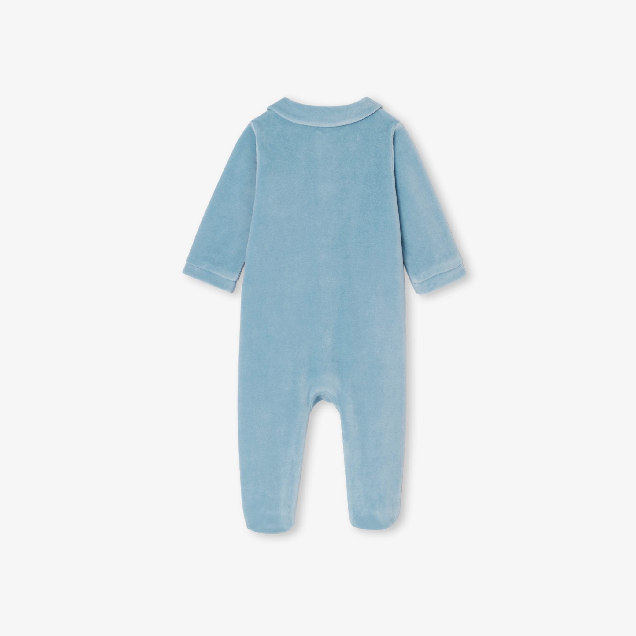 Baby boy velvet pyjamas - Neptune - Image 2